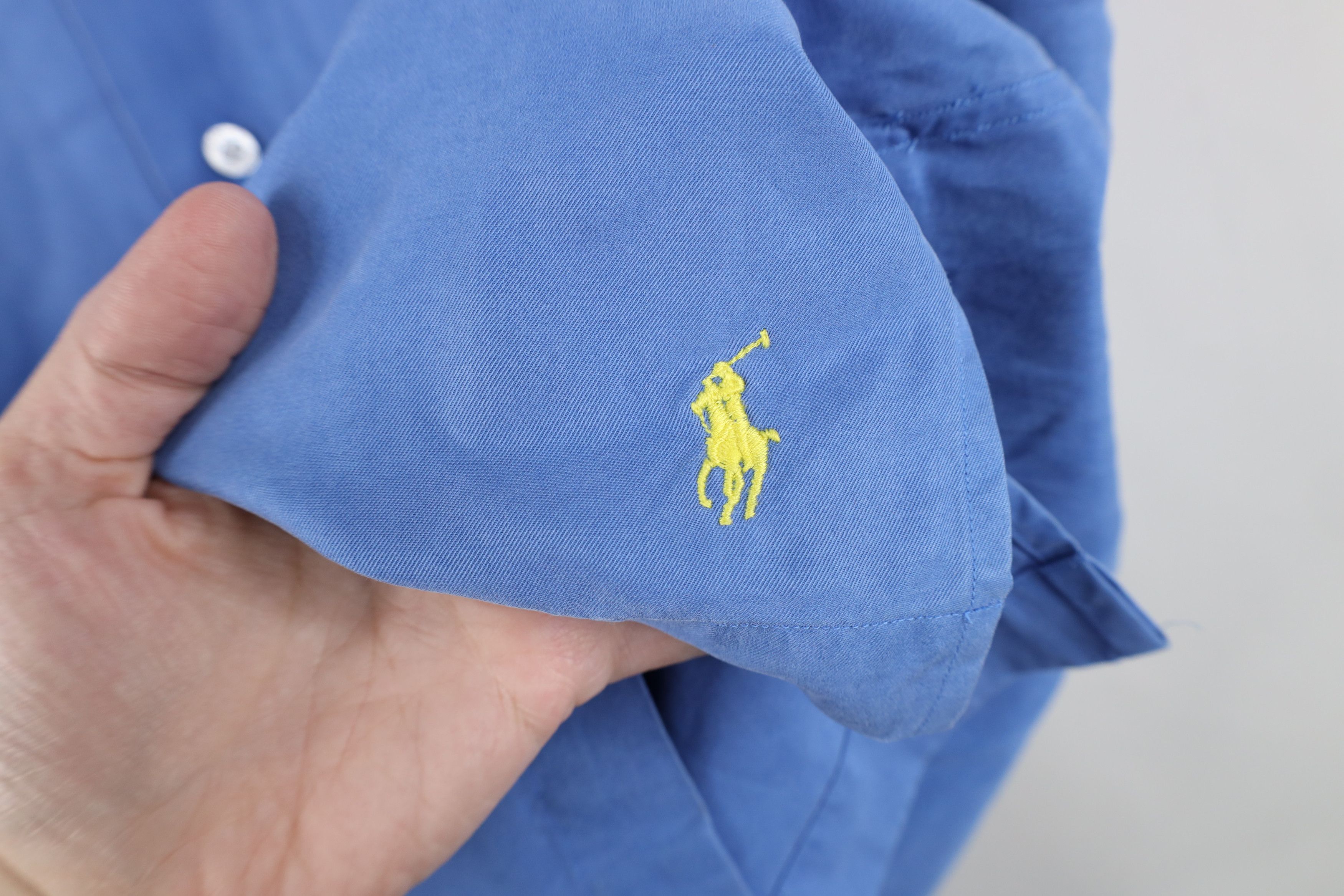 Ralph Lauren Vintage Polo Golf Ralph Lauren Looped Collar Button Shirt Size US XL / EU 56 / 4 - 4 Thumbnail