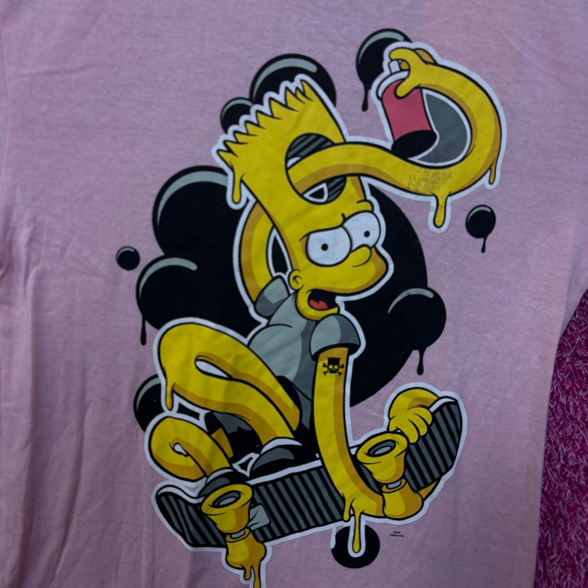 The Simpsons The Simpson bart gravity skating Tshirt size medium Size US M / EU 48-50 / 2 - 2 Thumbnail