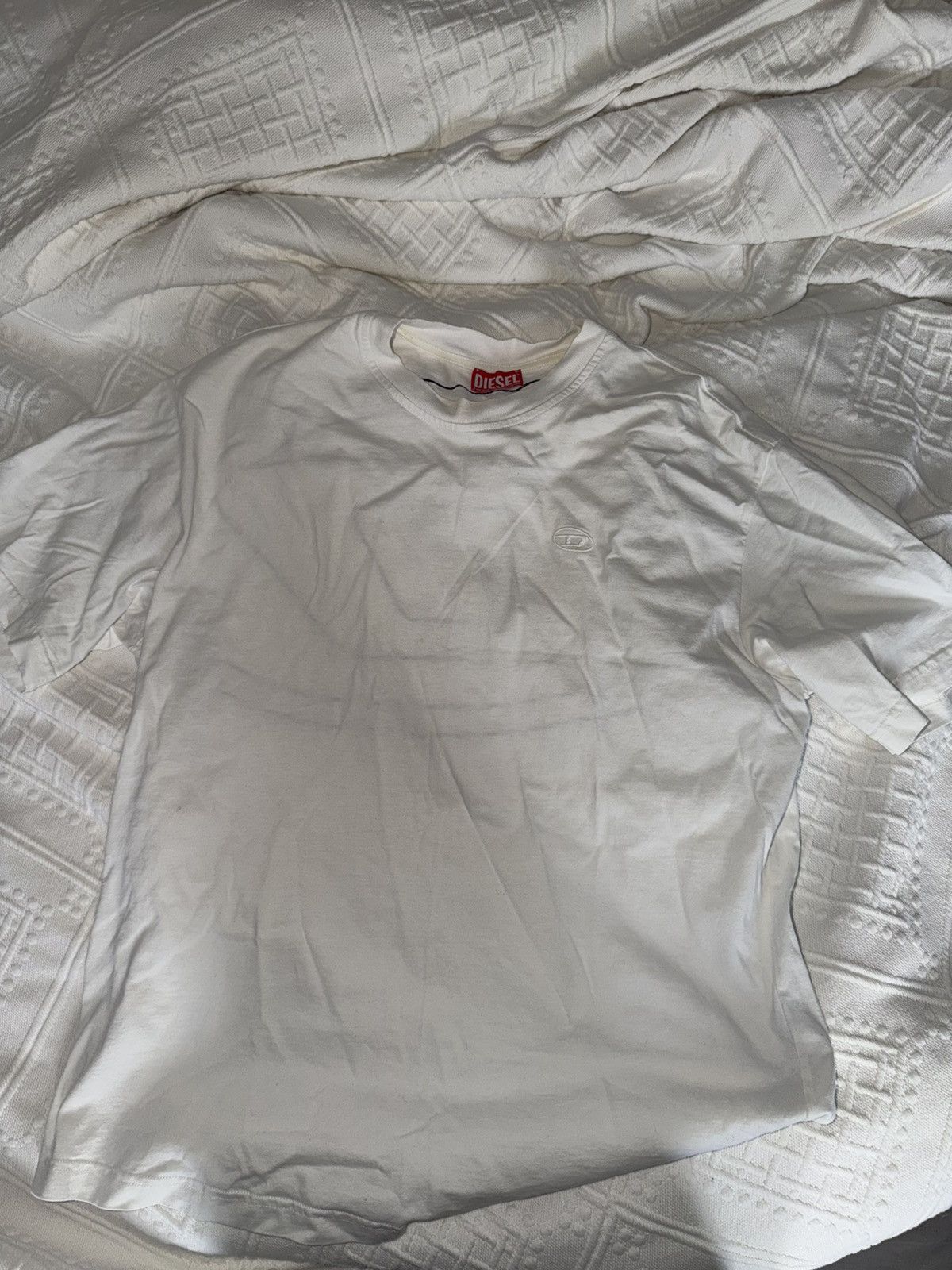 Diesel Diesel Megoval t shirt. Diesel oval logo. Size US M / EU 48-50 / 2 - 3 Thumbnail