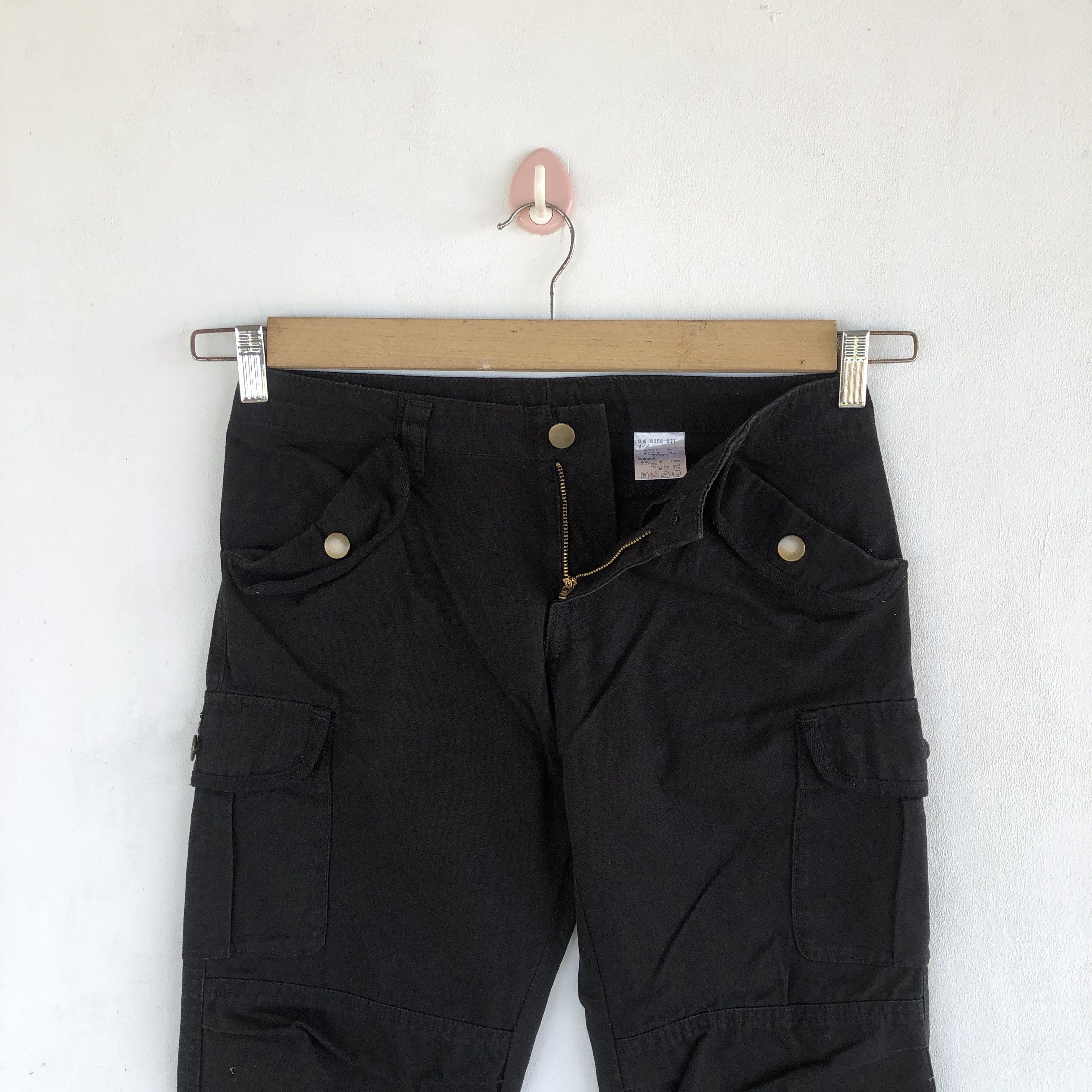 Japanese Brand Vintage Japanese Cargo Pants Multi Pocket Fatigue Trousers Size 28" / US 6 / IT 42 - 5 Thumbnail