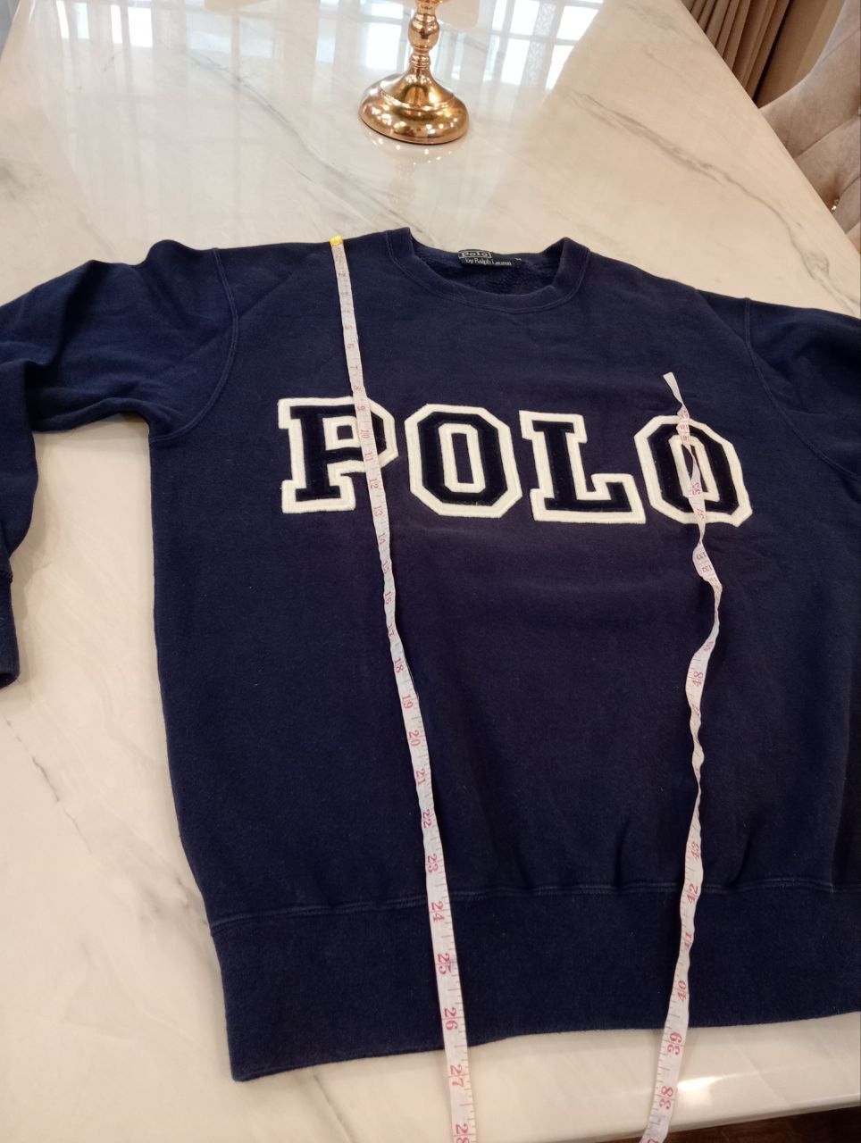 Polo Ralph Lauren VINTAGE POLO BY RALPH LAUREN BIG LOGO SPELLOUT SWEATSHIRT Size US M / EU 48-50 / 2 - 9 Thumbnail