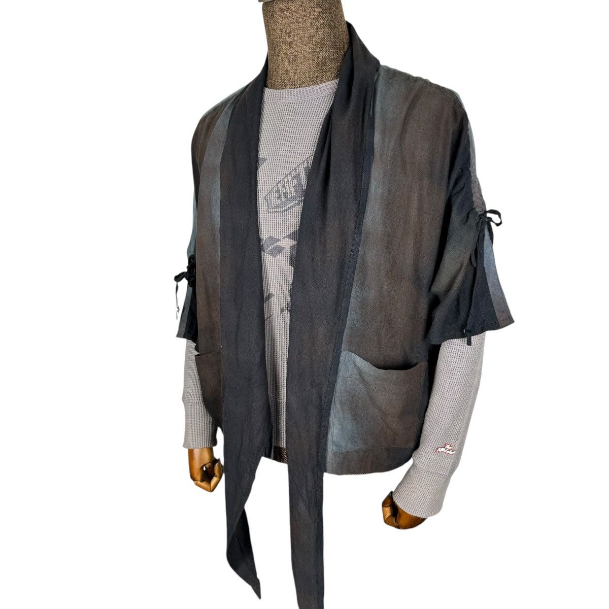 Issey Miyake 🌟HEART HAAT ISSEY MIYAKE CARDIGAN SHORT KIMONO Size US M / EU 48-50 / 2 - 3 Thumbnail