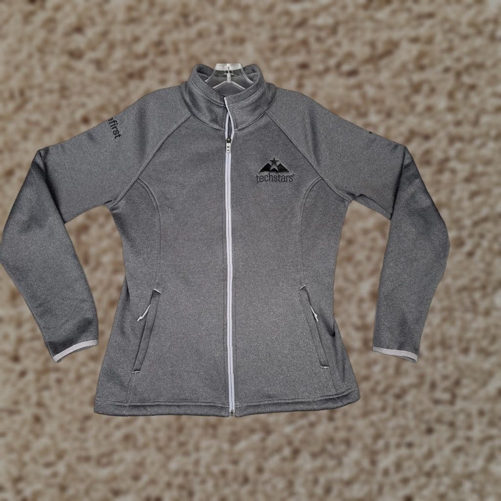 The North Face North Face Jacket Womens Large Gray Techstars Full Zip Fleece Softshell Outdoor Size L / US 10 / IT 46 - 1 Thumbnail