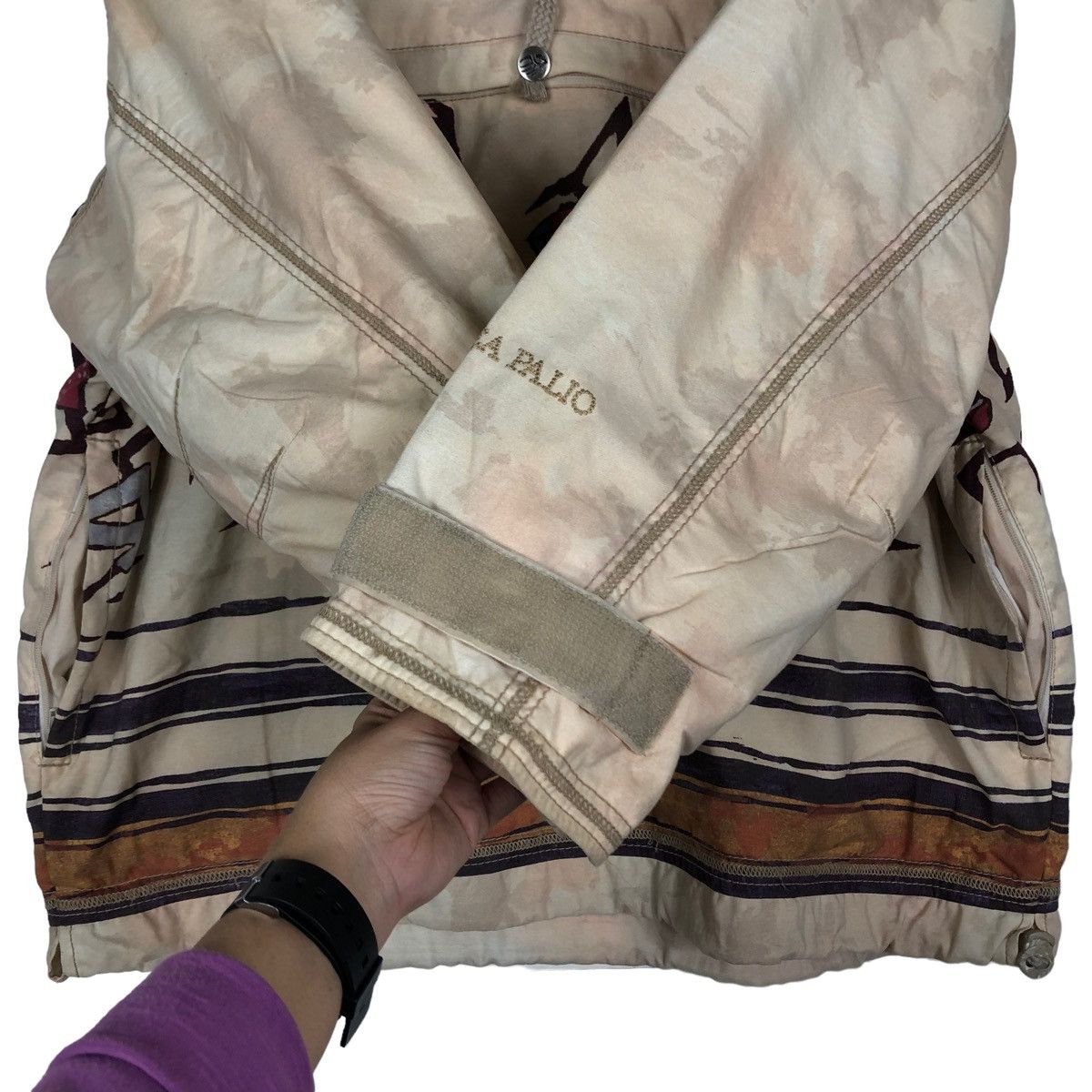 Japanese Brand 🔥VTG ANORAK HUNTING JACKET NAVAJO DESIGN LINEA PALIO ITALY Size US L / EU 52-54 / 3 - 12 Thumbnail
