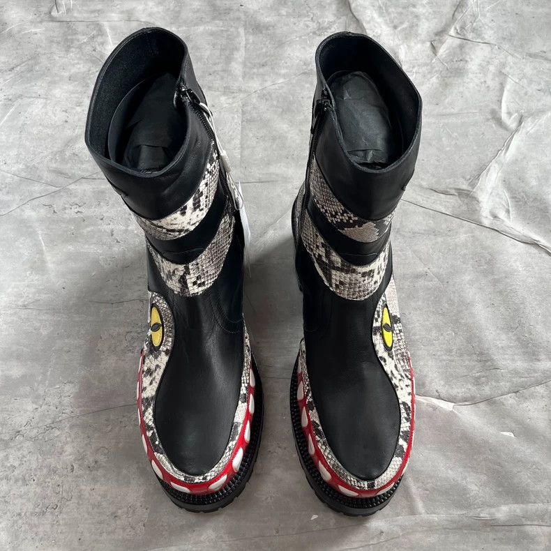 Walter Van Beirendonck Walter Van Beirendonck 23 FW monster high heel boots Size US 10 / EU 43 - 2 Thumbnail