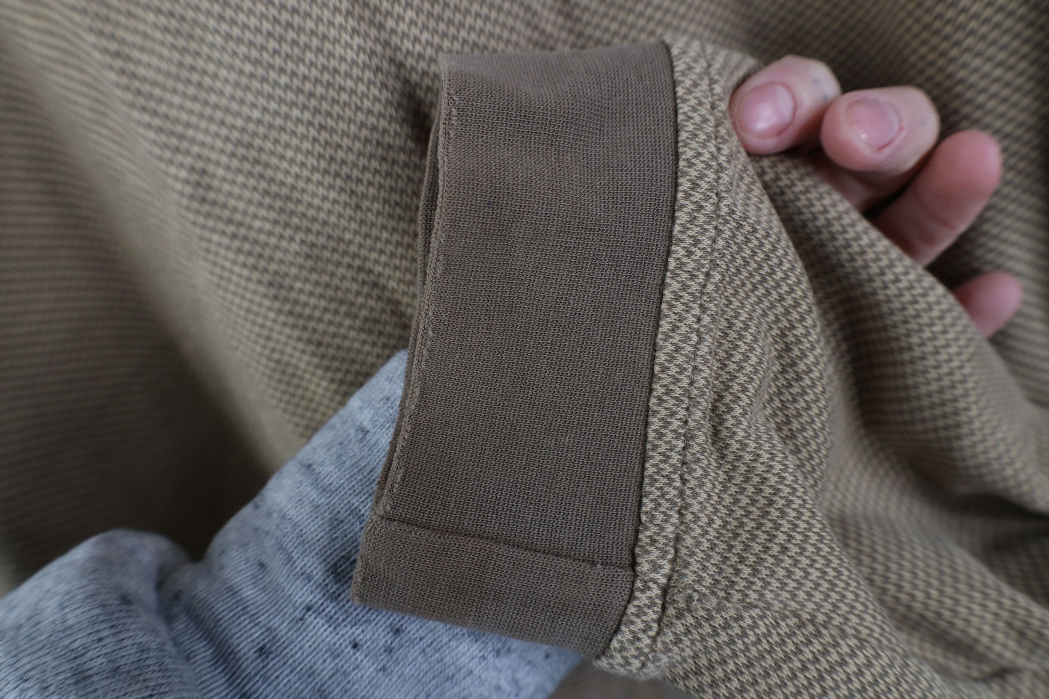 Vintage Vintage Streetwear Knit Long Sleeve Polo Shirt Earth Tone Size US XL / EU 56 / 4 - 11 Thumbnail