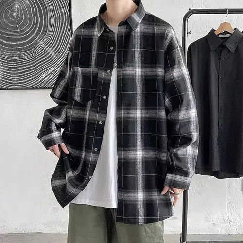 Japanese Brand Tamaki x Fujii Vintage Loose Plaid Shirt Size US XL / EU 56 / 4 - 3 Thumbnail