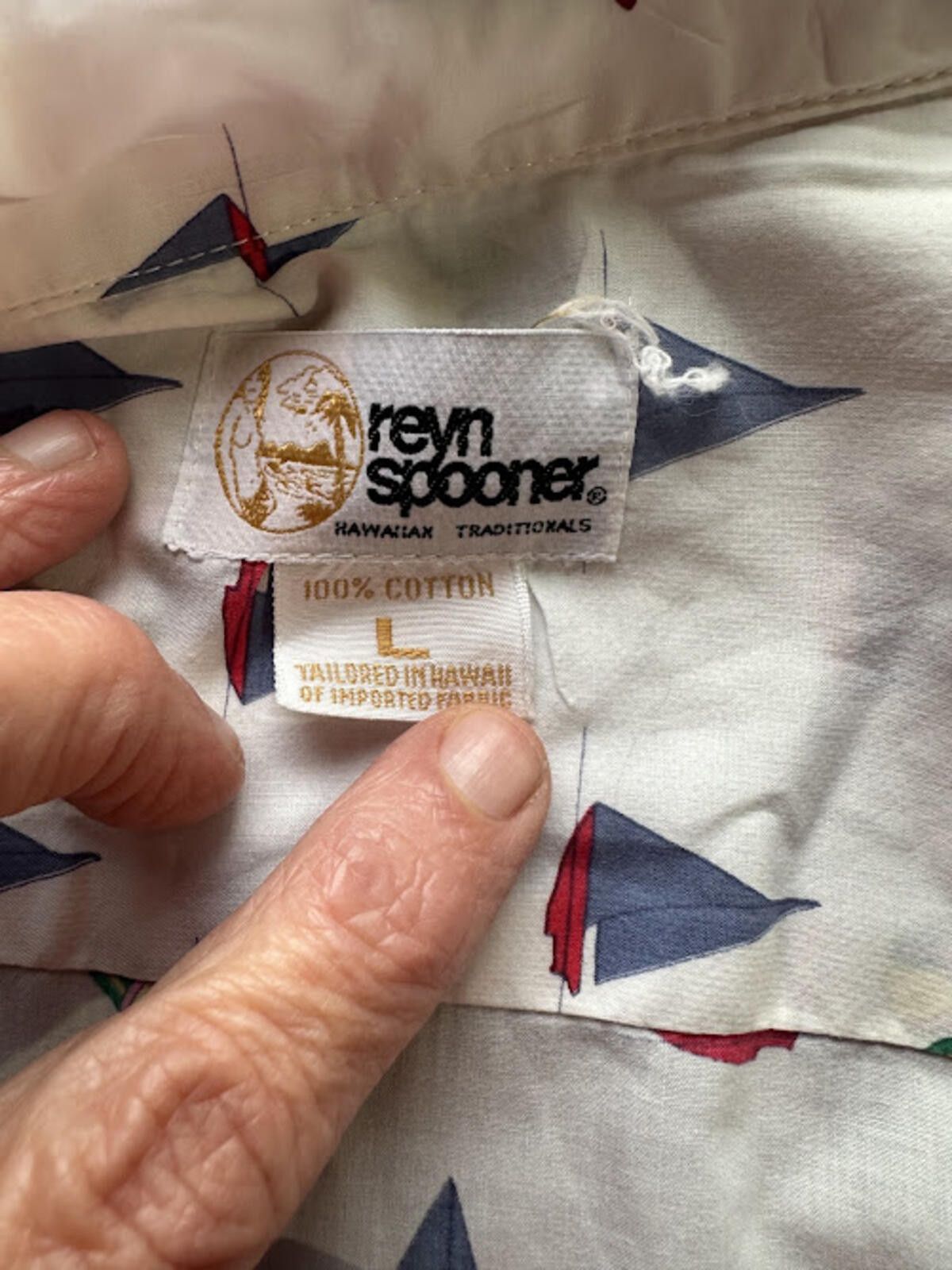 Reyn Spooner Reyn Spooner Sailboat Hawaiian Shirt L Size US L / EU 52-54 / 3 - 3 Thumbnail