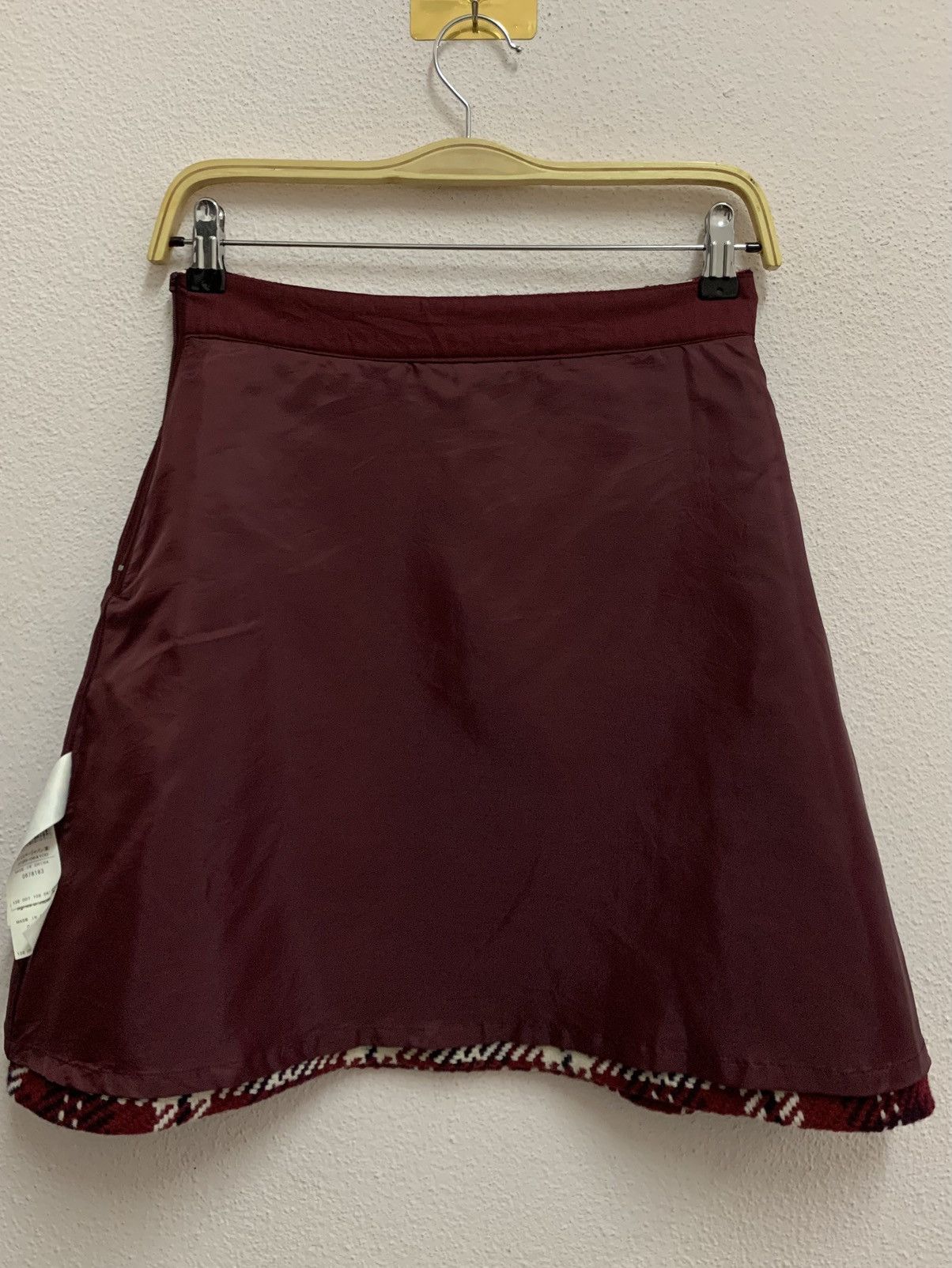 agnes b. AGNES B. Wool Tartan Mini Skirt Size 26" / US 2 / IT 38 - 6 Thumbnail