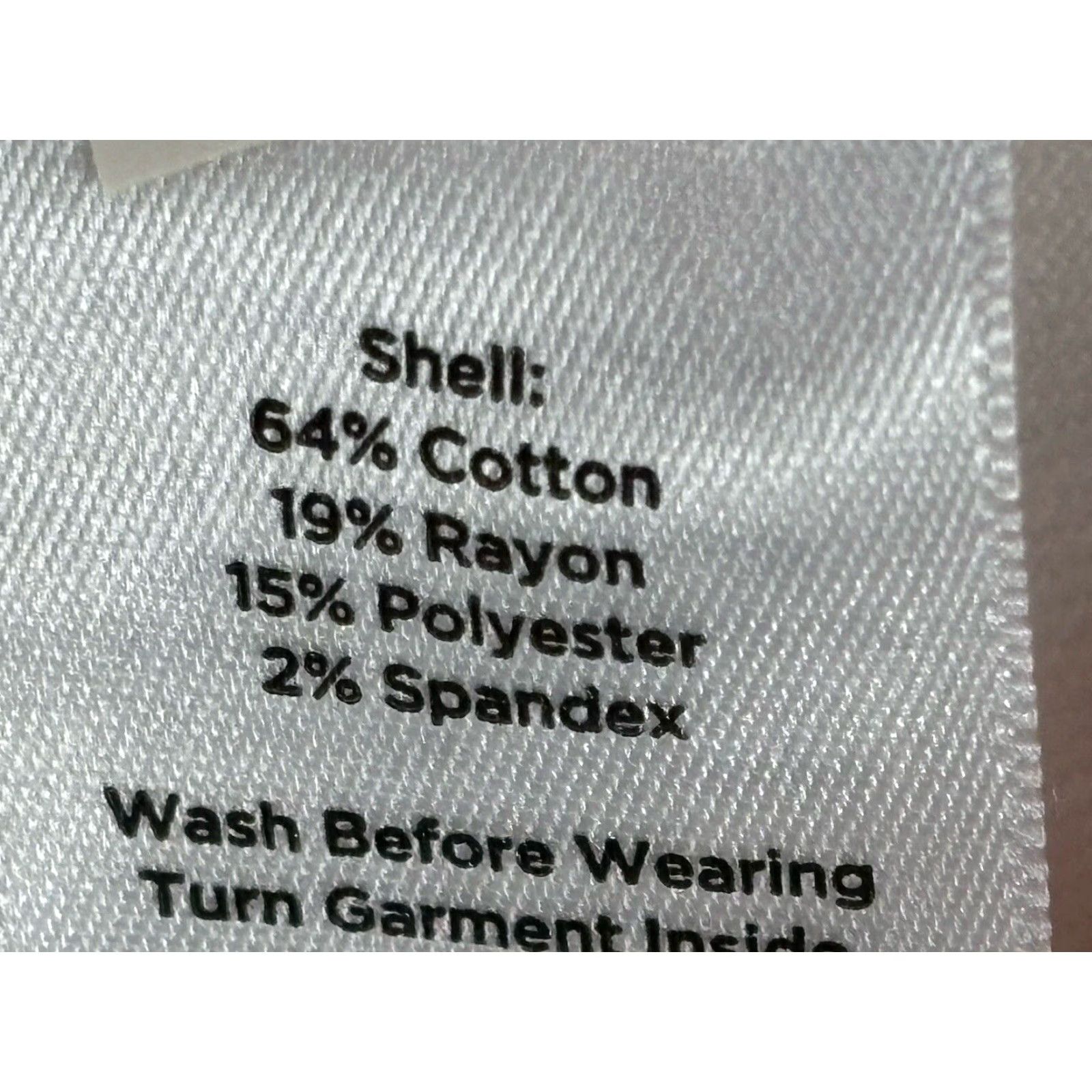 Talbots Talbots Plus 22W White Denim Straight Crop Jeans Womens Size 40" / US 18 - 6 Thumbnail
