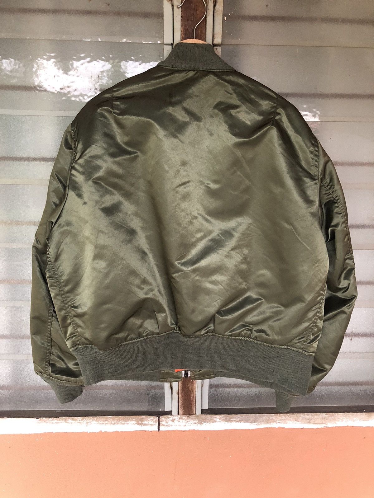 Standard Issue Vtg Corinth MFG MA-1 Flyers Man Special Issue Miltary Jacket Size US L / EU 52-54 / 3 - 13 Thumbnail