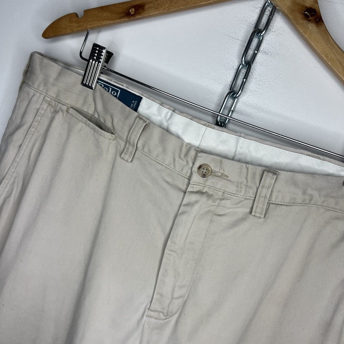 Polo Ralph Lauren × Vintage Vintage Polo Ralph Lauren Chino Casual Pants Size US 34 / EU 50 - 5 Thumbnail