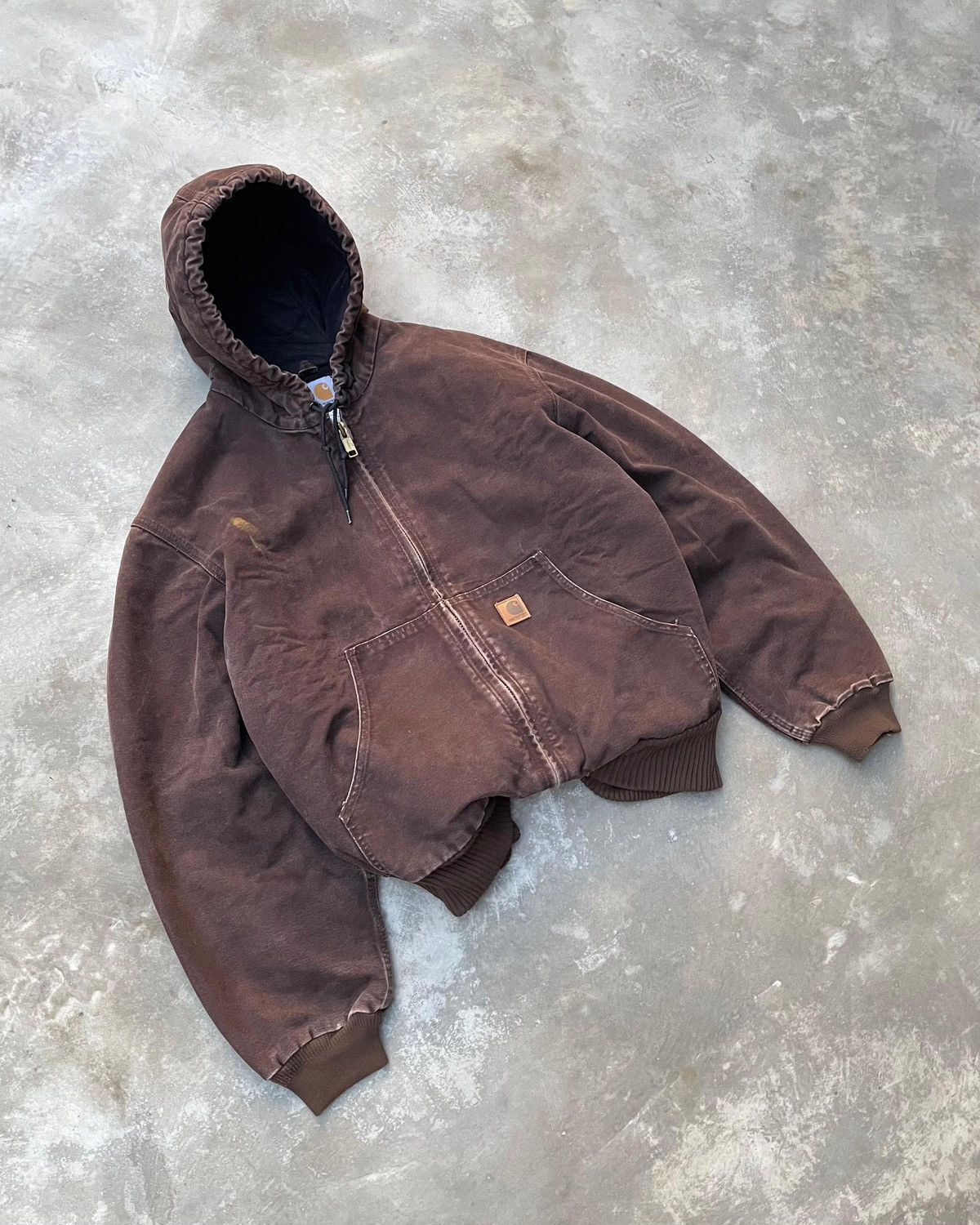 Carhartt Vintage Active Carhartt Jacket J130 - DKB🍫 Size US L / EU 52-54 / 3 - 3 Thumbnail