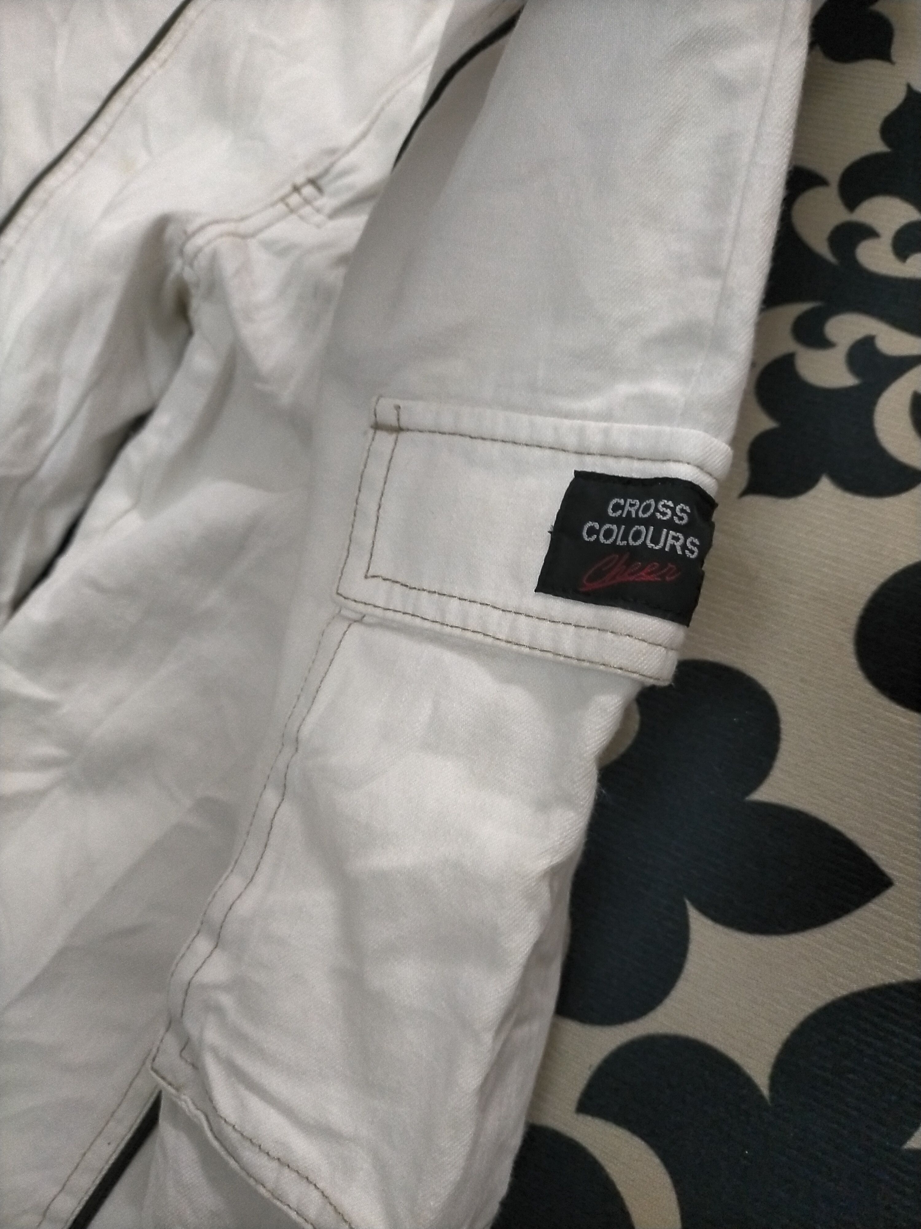 Cross Colours × Japanese Brand 🔥 Rare 🔥 Cross Colours Parachute Cargo Pants Size 27" / US 4 / IT 40 - 6 Thumbnail