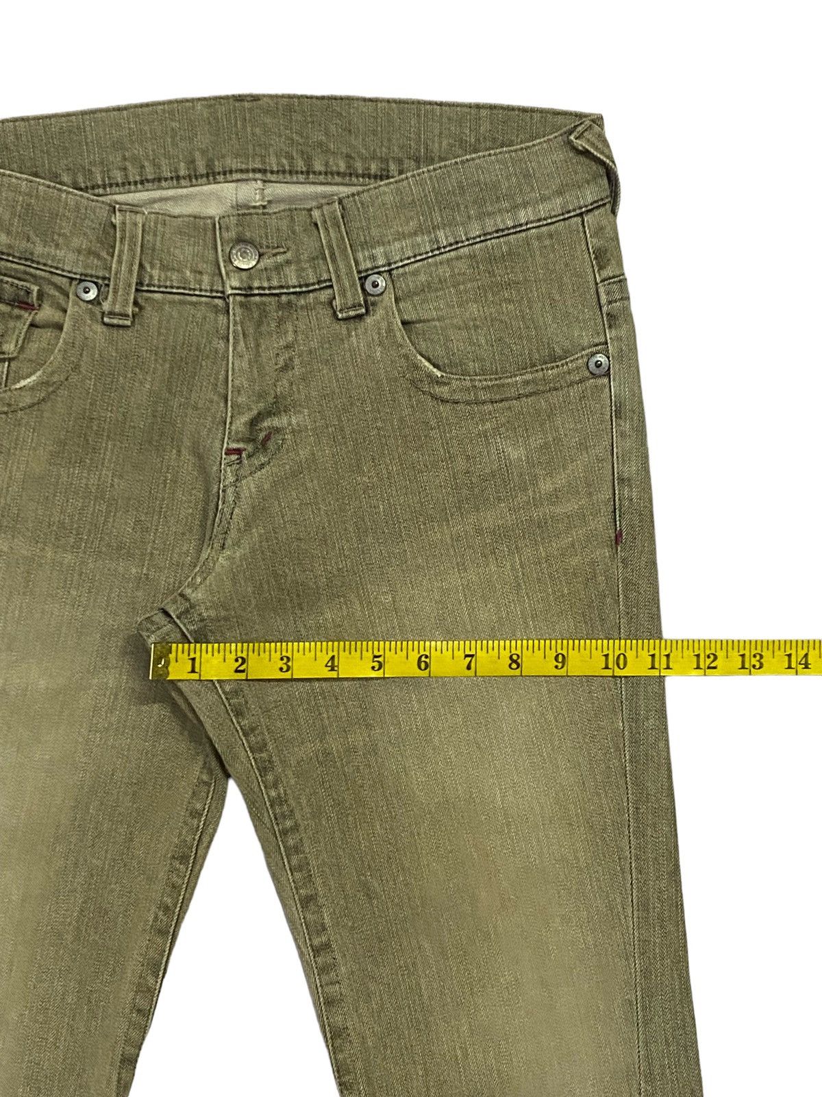 Tornado Mart Tornado Mart Washed Low Rise Flare Denim Jeans Size US 32 / EU 48 - 8 Thumbnail