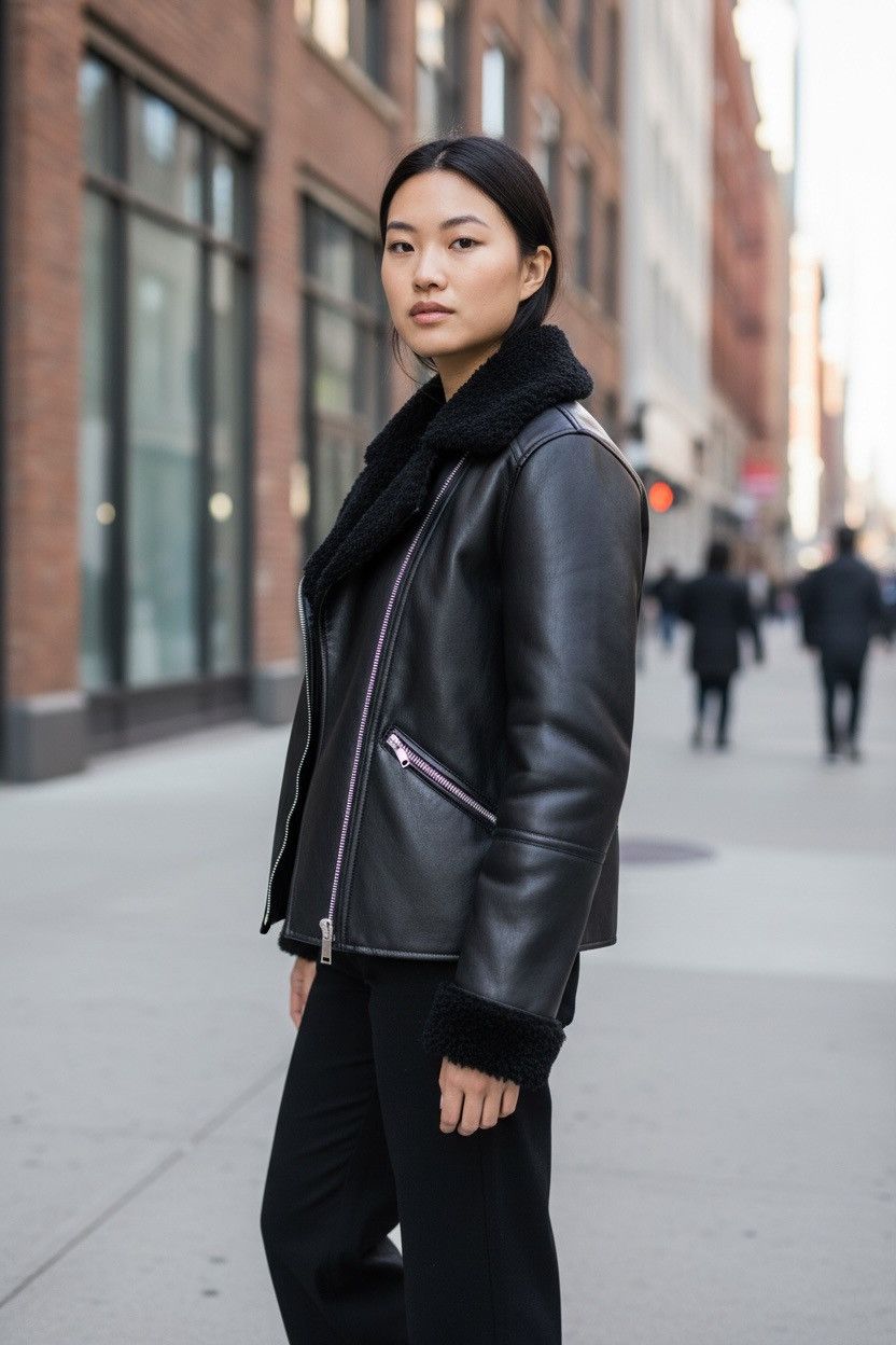 Other Women’s genuine leather jacket Size M / US 6-8 / IT 42-44 - 1 Thumbnail