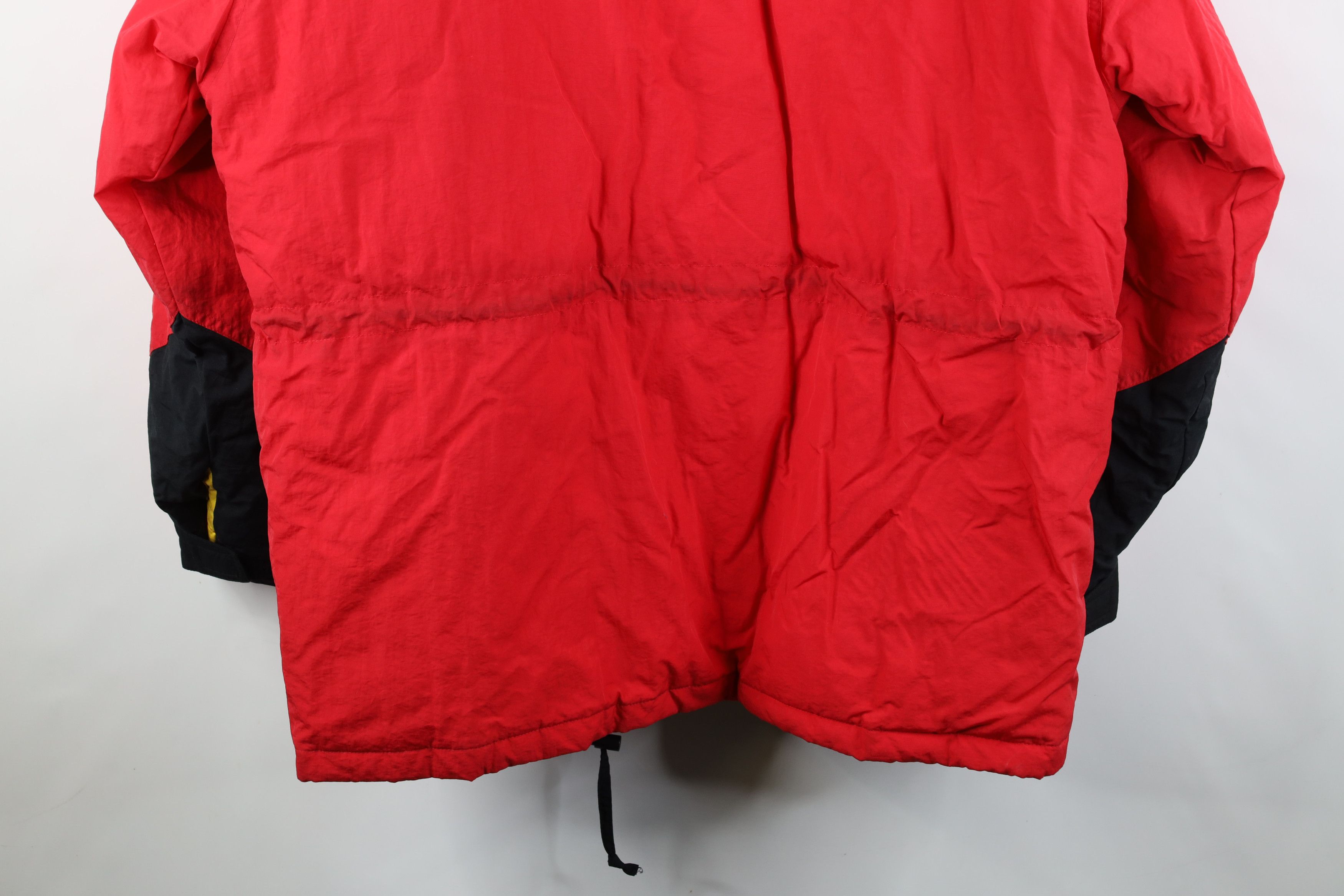 Marlboro Vintage 90s Marlboro Duck Down Fill Hooded Puffer Jacket Red Size US XL / EU 56 / 4 - 15 Thumbnail