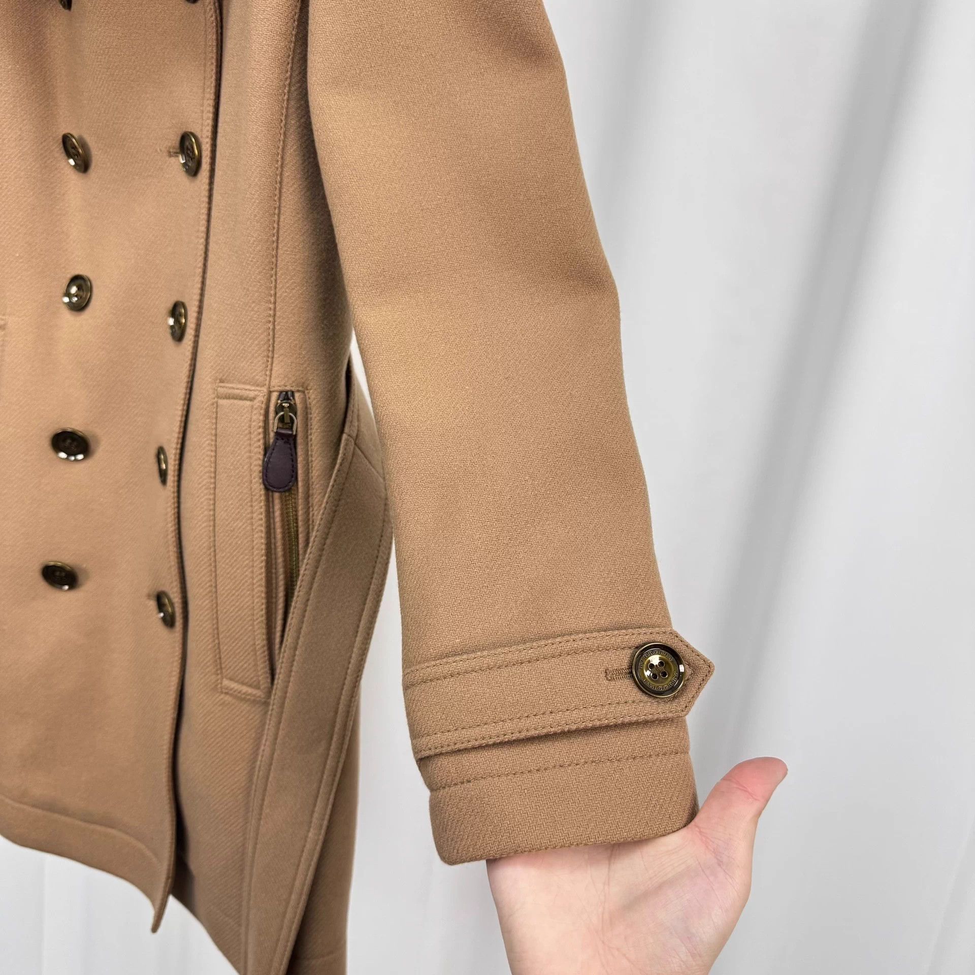 Burberry Burberry double-breasted wool coat UK6 99 new Size XS / US 0-2 / IT 36-38 - 4 Thumbnail