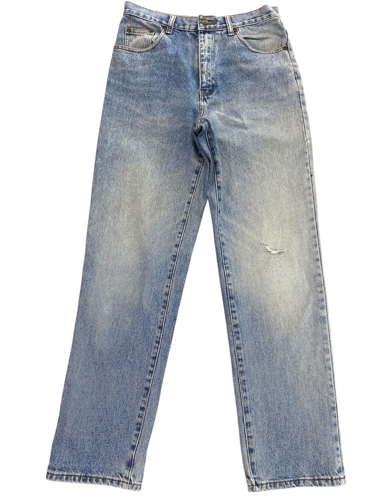 Japanese Brand Vintage Leyton House Faded Wash Style Loose Jeans Size US 28 / EU 44 - 1 Thumbnail