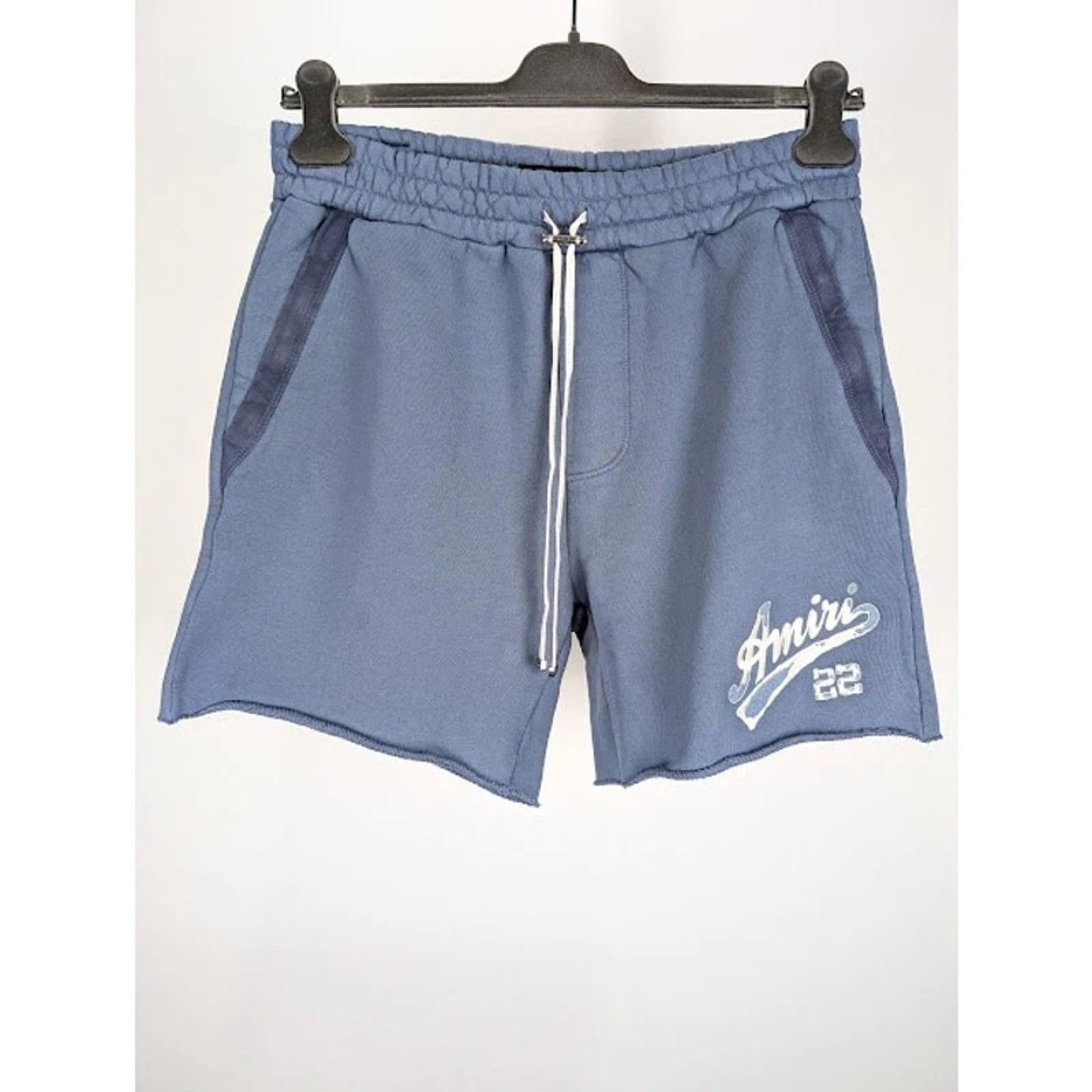 Amiri o1rshd1 22 Shorts in Bluefin Size US 38 / EU 54 - 2 Thumbnail