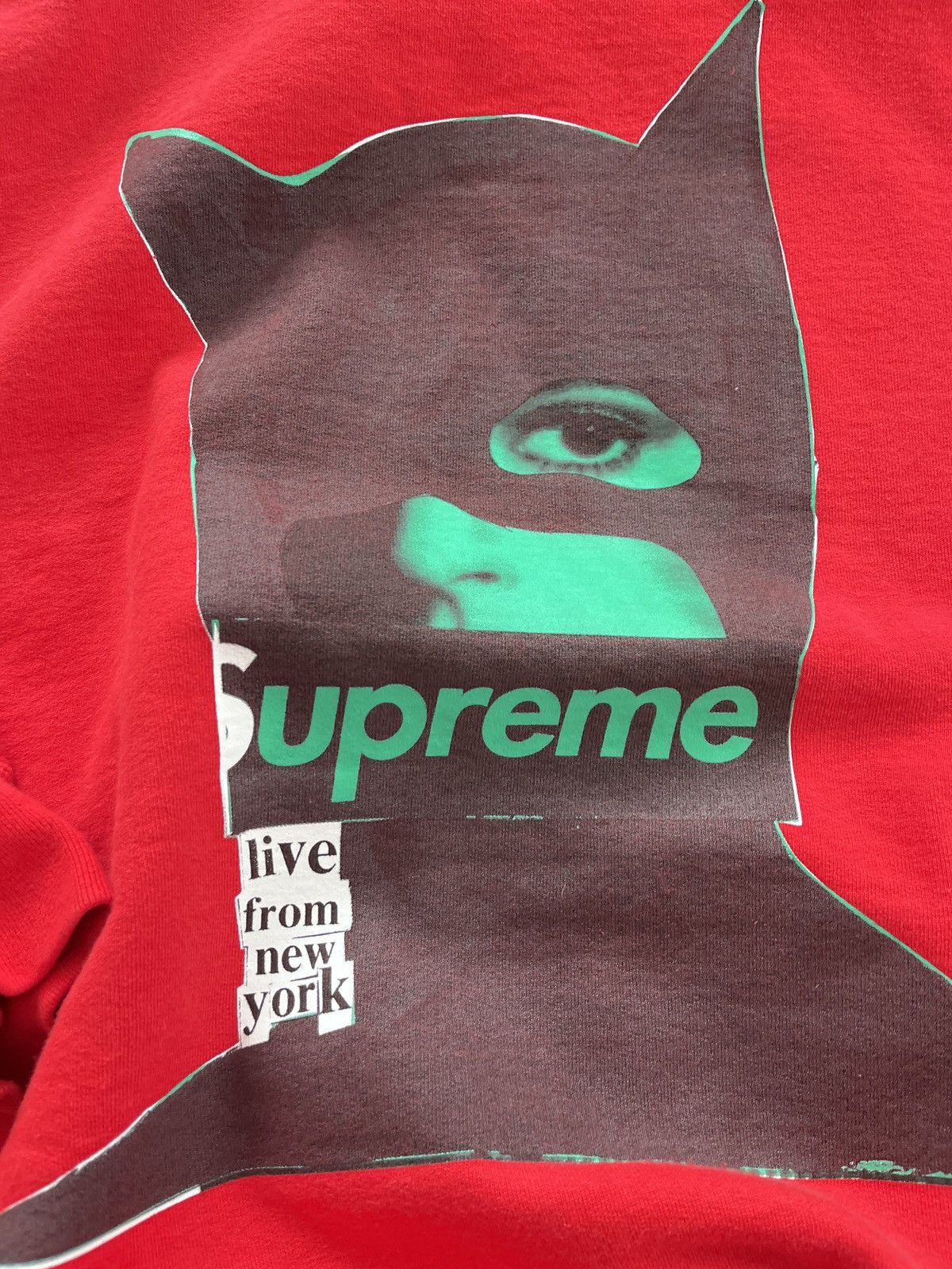 Supreme Supreme Cat Women Box Logo Hoodie XL Red Size US XL / EU 56 / 4 - 4 Thumbnail
