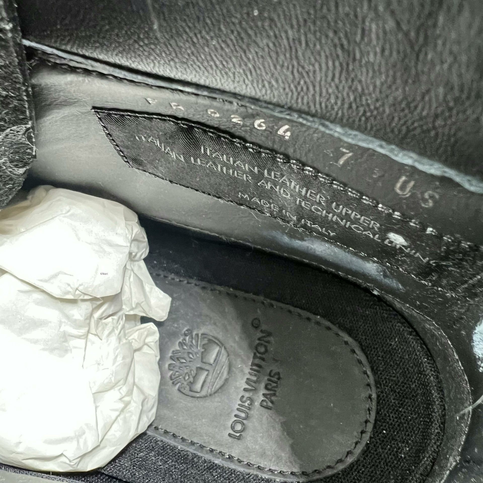 Louis Vuitton Louis Vuitton x Timberland Black Monogram Short Boots Size US 8 / EU 41 - 5 Thumbnail