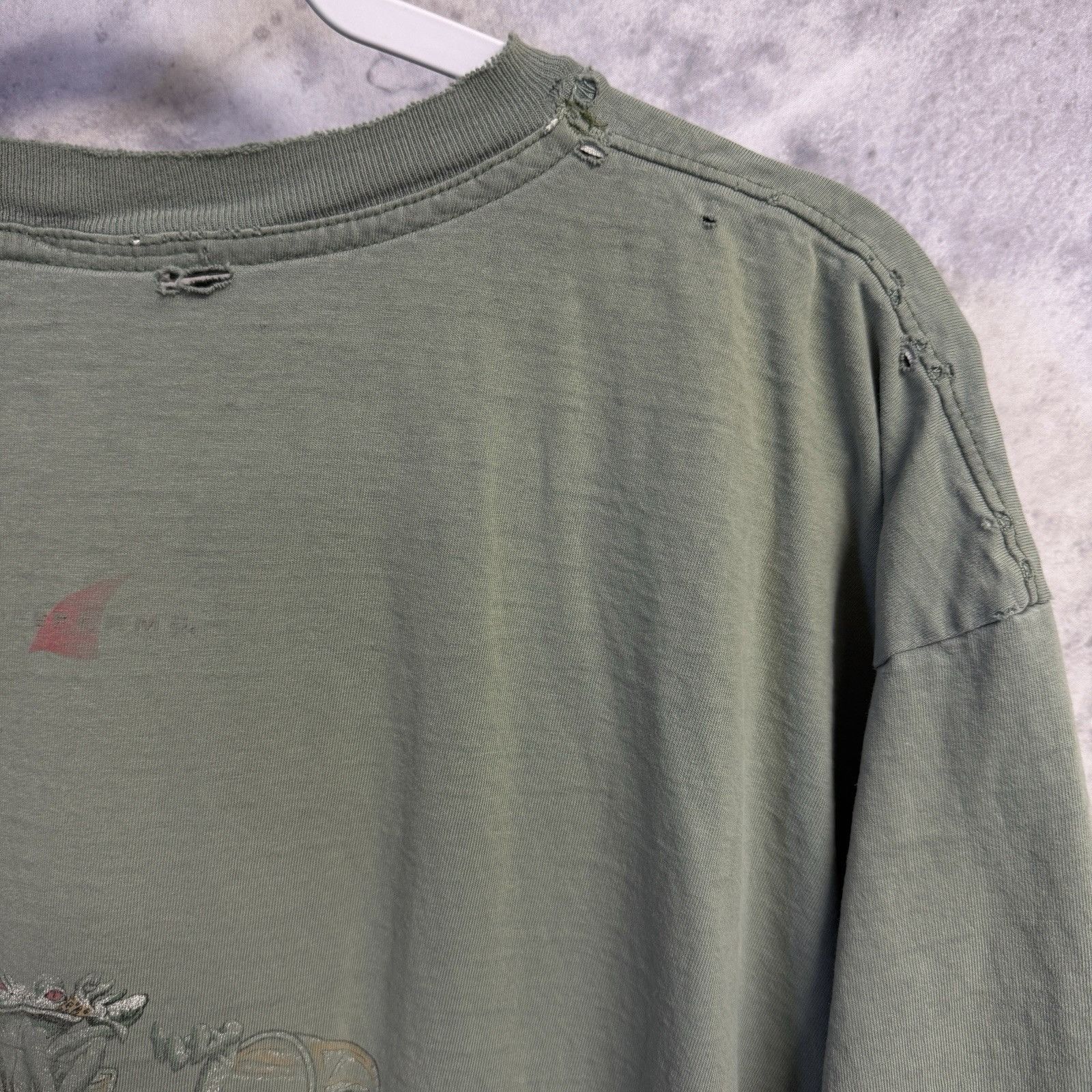 Vintage Vintage 90s Tequila Shirt Mens XL Green Frog Party Mexico Size US XL / EU 56 / 4 - 8 Thumbnail