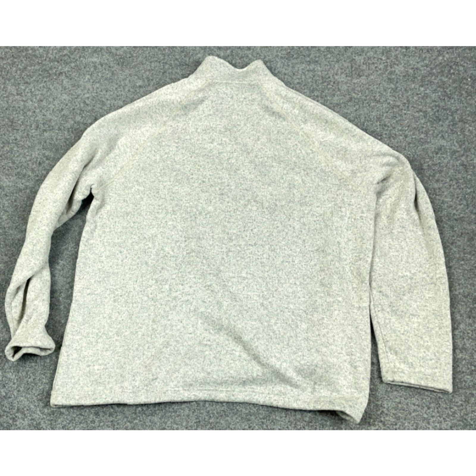 Eddie Bauer Eddie Bauer Sweater 1/4 Zip Pullover Fleece Gray 2XL Mens Unworn Tags Radiator Classic 90s Casual Knit High Neck Size US XXL / EU 58 / 5 - 2 Thumbnail