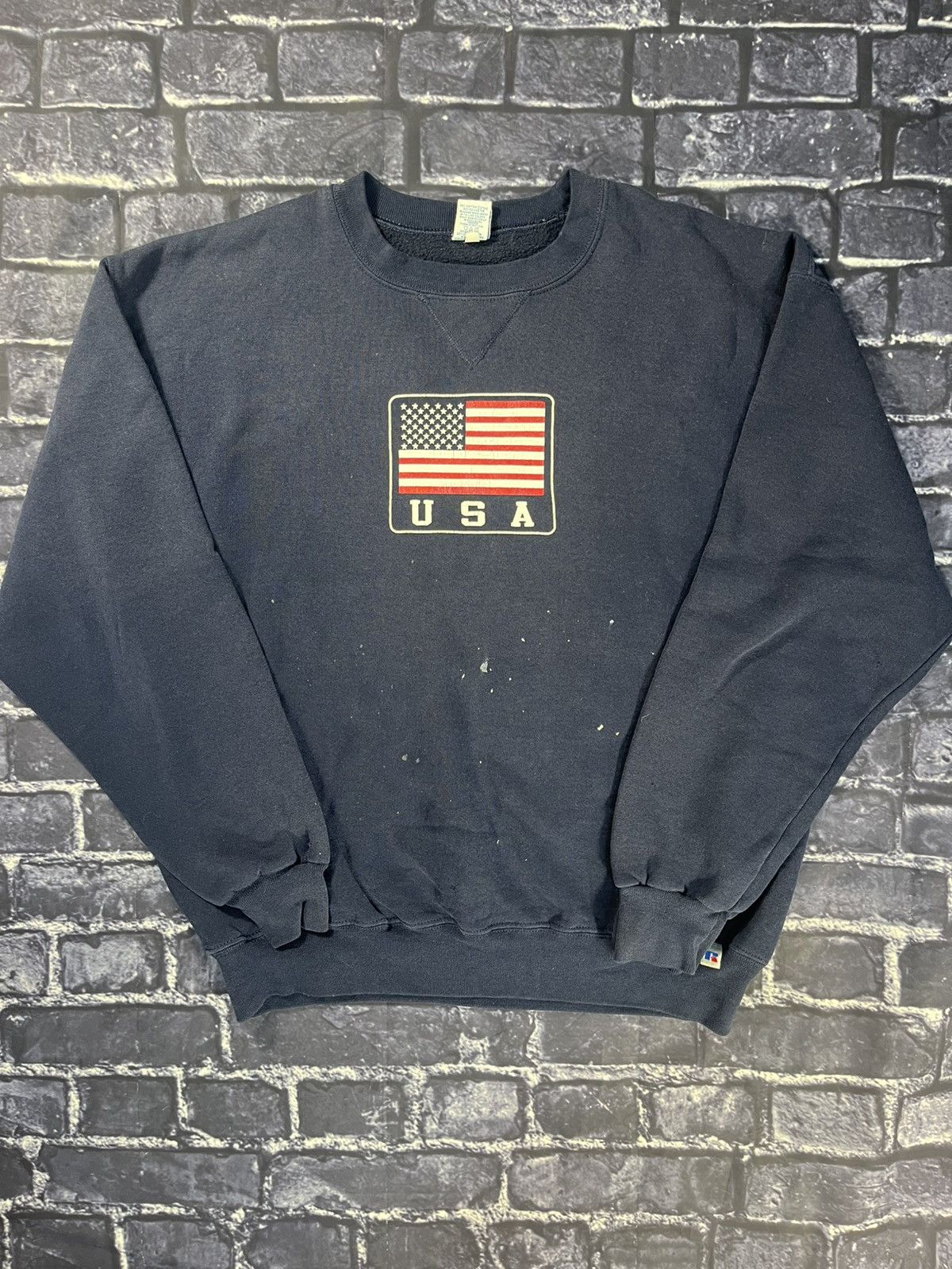 90's Vintage USA Crazy Sweatshirt