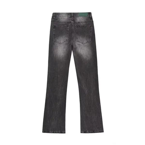 Japanese Brand American retro loose casual straight flared washed jeans Size US 32 / EU 48 - 2 Thumbnail
