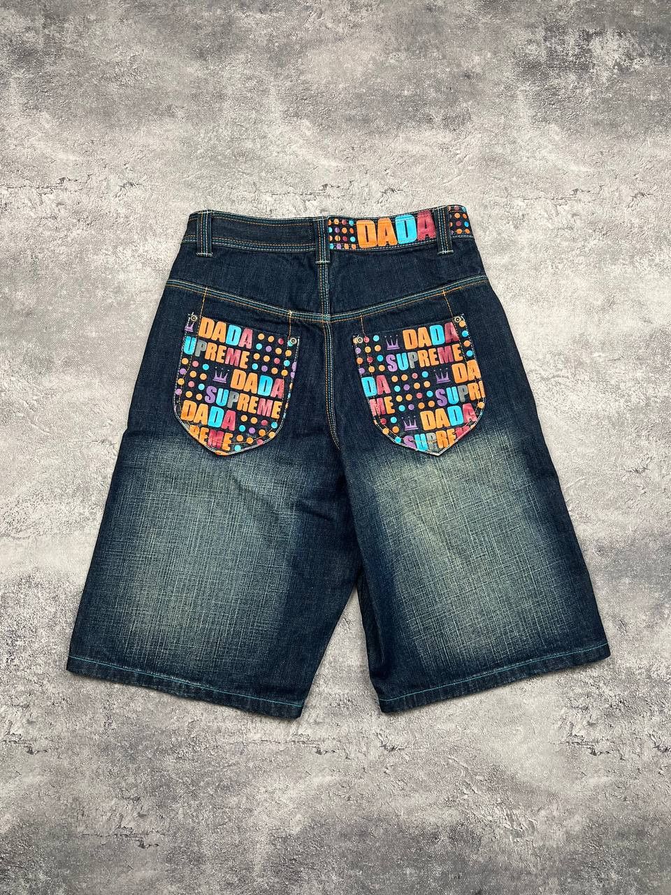 JNCO Vintage DADA SUPERME JNCO Style Wide Shorts SK8 Y2K Monogram Size US 30 / EU 46 - 5 Thumbnail