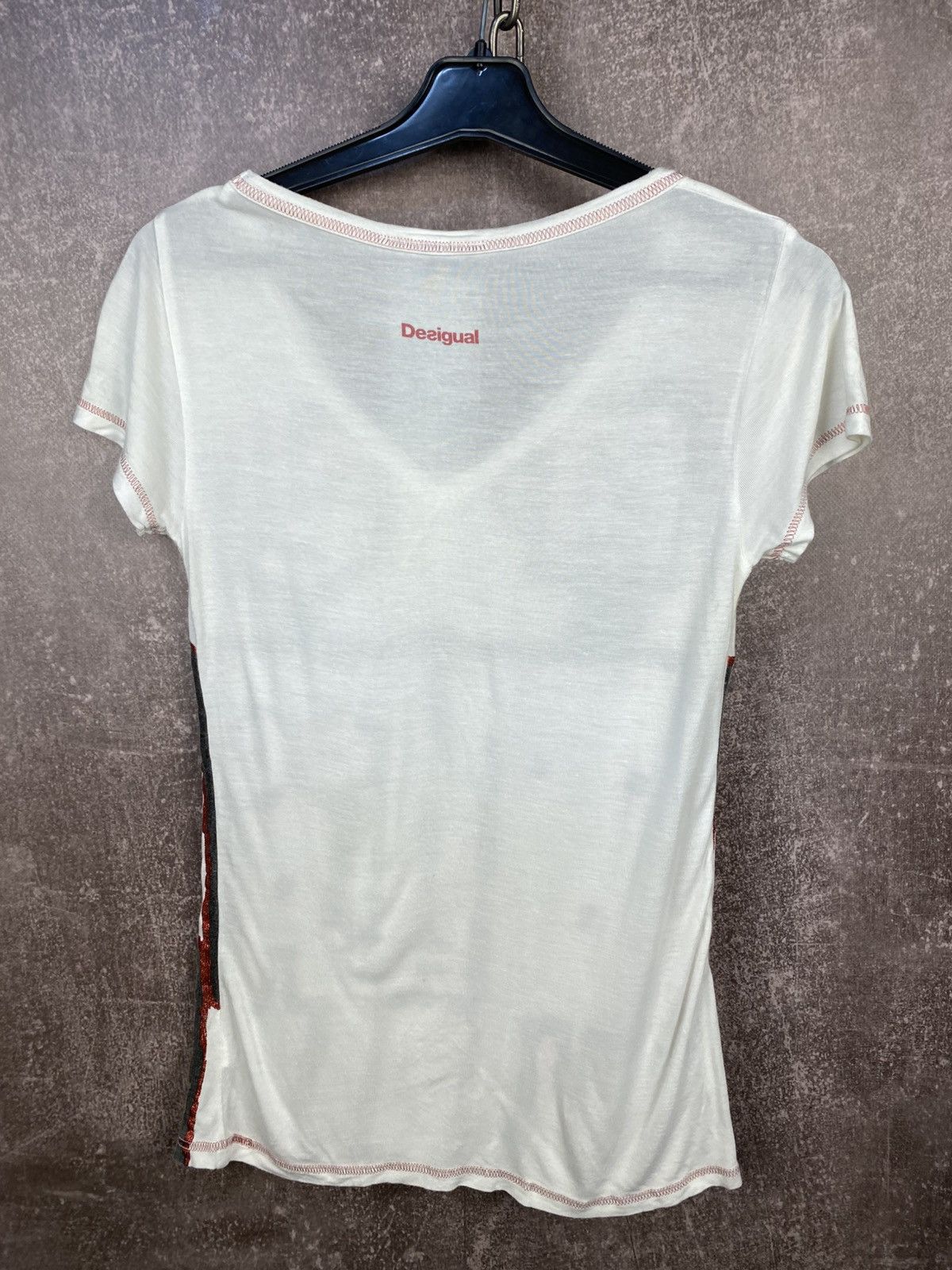 Desigual Rare jean paul gaultier style hype t shirts y2k Size M / US 6-8 / IT 42-44 - 3 Thumbnail