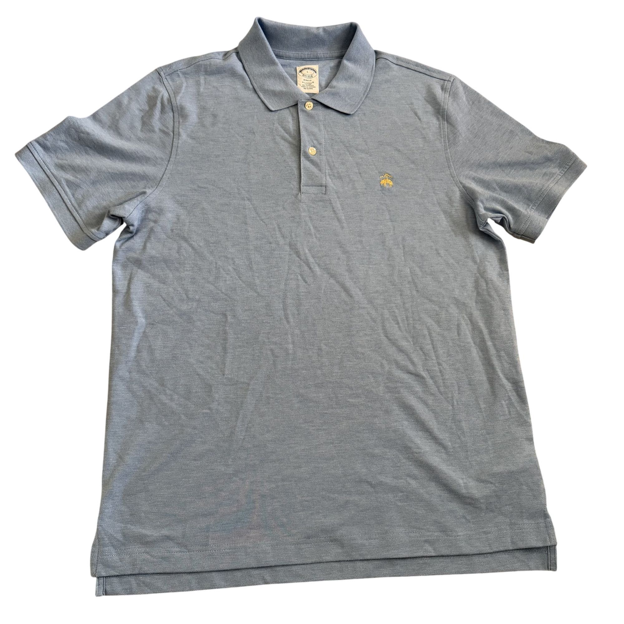 Brooks Brothers Brooks Brothers Polo Shirt Mens Large Slim Fit Short Sleeve Size US L / EU 52-54 / 3 - 1 Thumbnail