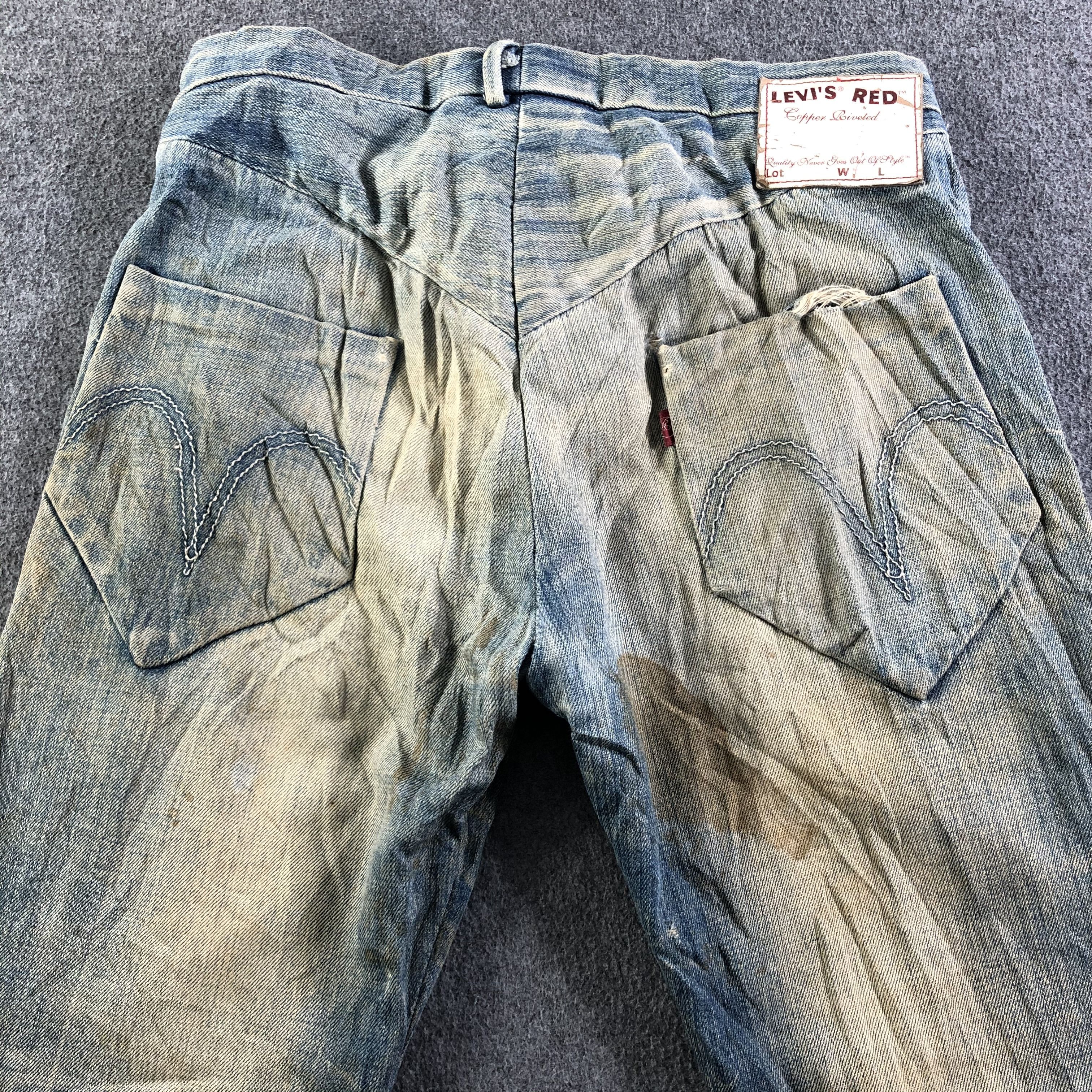 Levi's Vintage Levis Red Rusty Jeans-J3828 Size US 32 / EU 48 - 4 Thumbnail