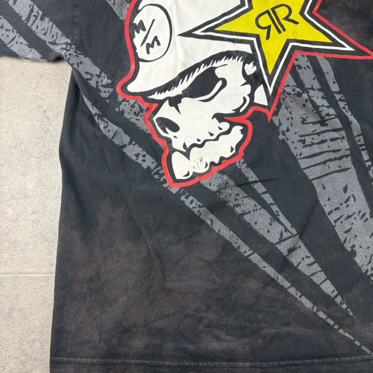 Metal Mulisha Rare Y2K Metal Mulisha x Rockstar Energy Shirt sun faded Size US L / EU 52-54 / 3 - 6 Thumbnail