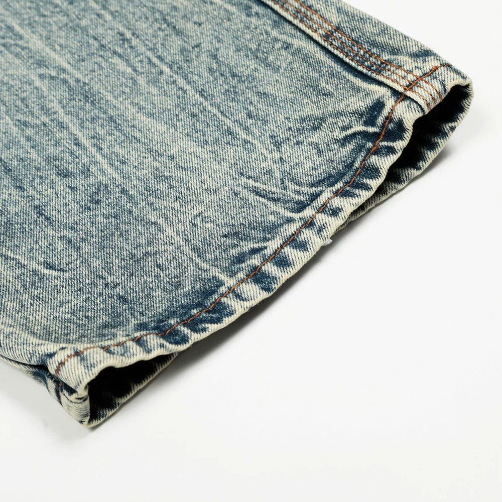 Vintage Men's vintage American style distressed tie-dye washed jeans Size US 34 / EU 50 - 6 Thumbnail