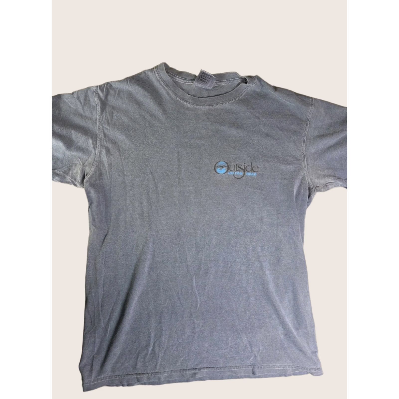 Comfort Colors Hilton Head Island Outfitters Short Sleeve Blue Gildan T-Shirt Size M Size US M / EU 48-50 / 2 - 1 Thumbnail