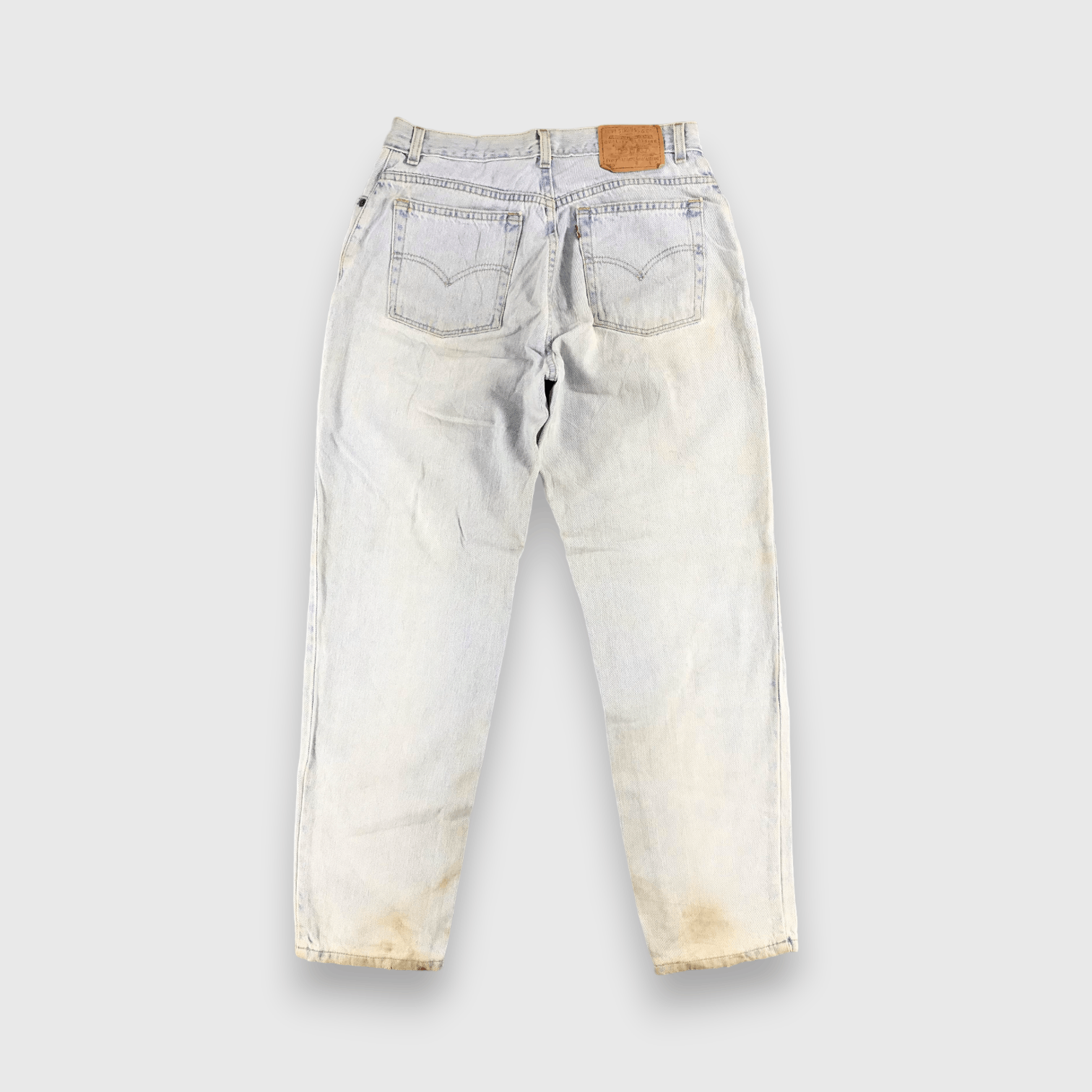 Levi's Vintage 90s Light Wash Levis 550 Jeans-J1241 Size US 32 / EU 48 - 2 Thumbnail