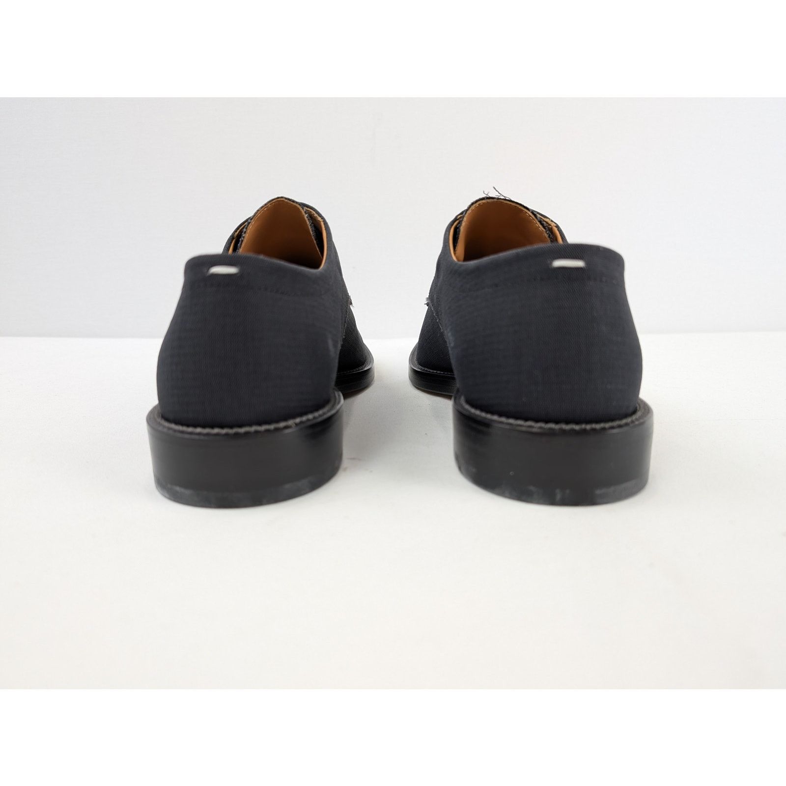Maison Margiela o1rshd1 Lace-Up Leather Derbys in Nero Size US 8 / EU 41 - 9 Thumbnail