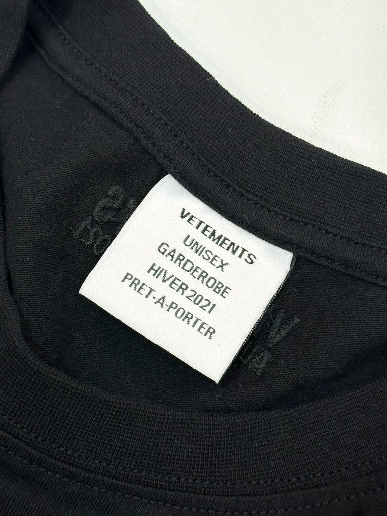 Vetements Vetements Runway Lettering Short Sleeve Size US L / EU 52-54 / 3 - 4 Thumbnail