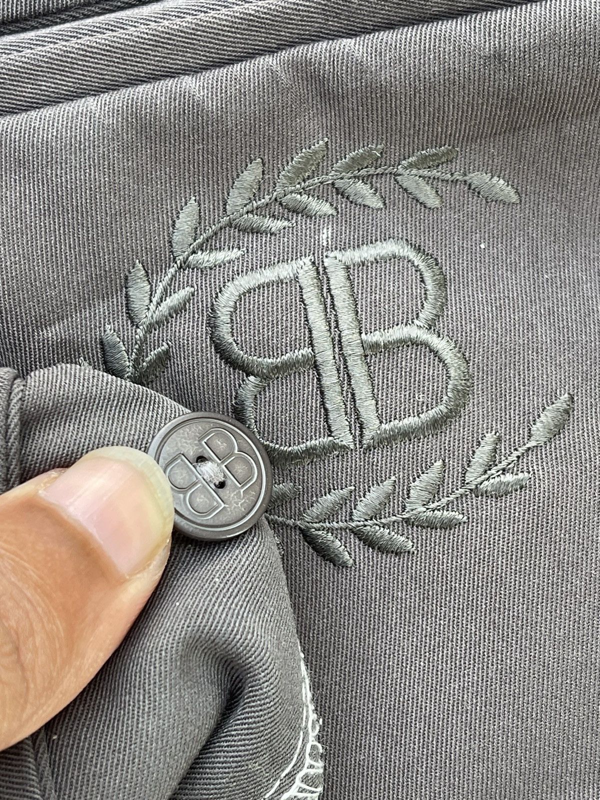 Balenciaga × Vintage 🔥Vintage Balenciaga 'BB' Logo Business Pants Size US 34 / EU 50 - 16 Thumbnail