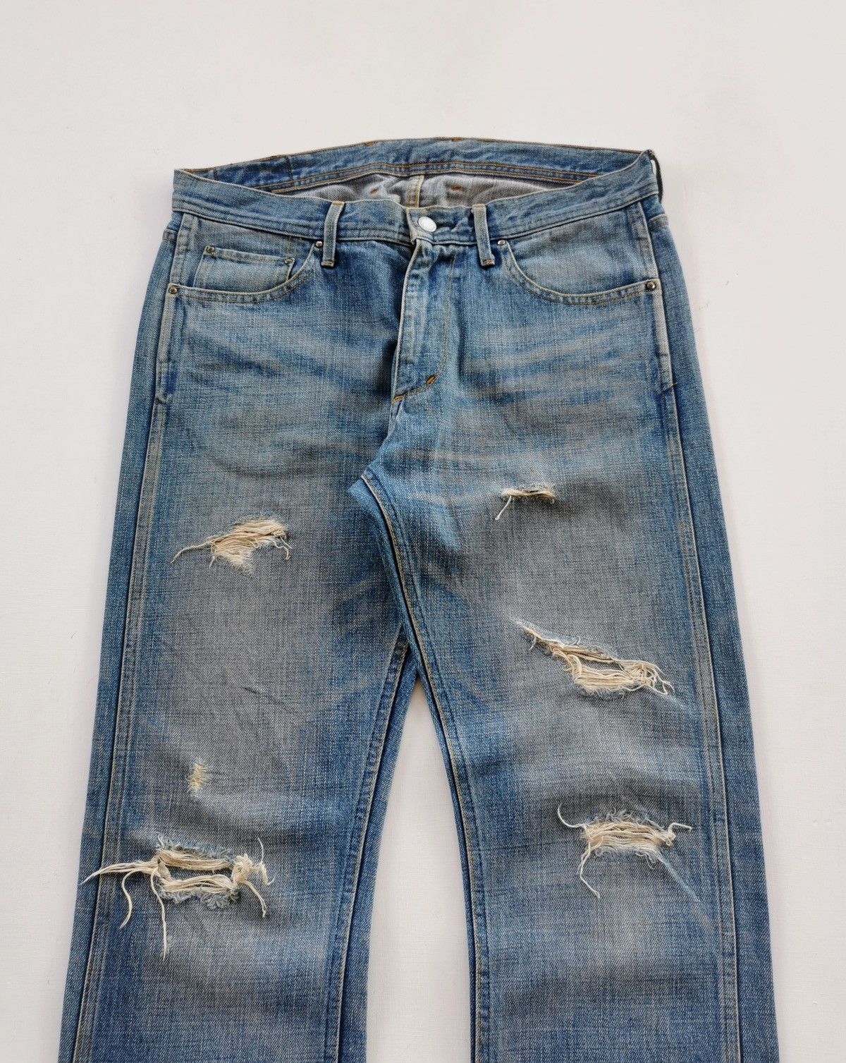 Japanese Brand Paisley Pat Monkey Time United Arrows Japan Jeans Size US 33 - 4 Thumbnail