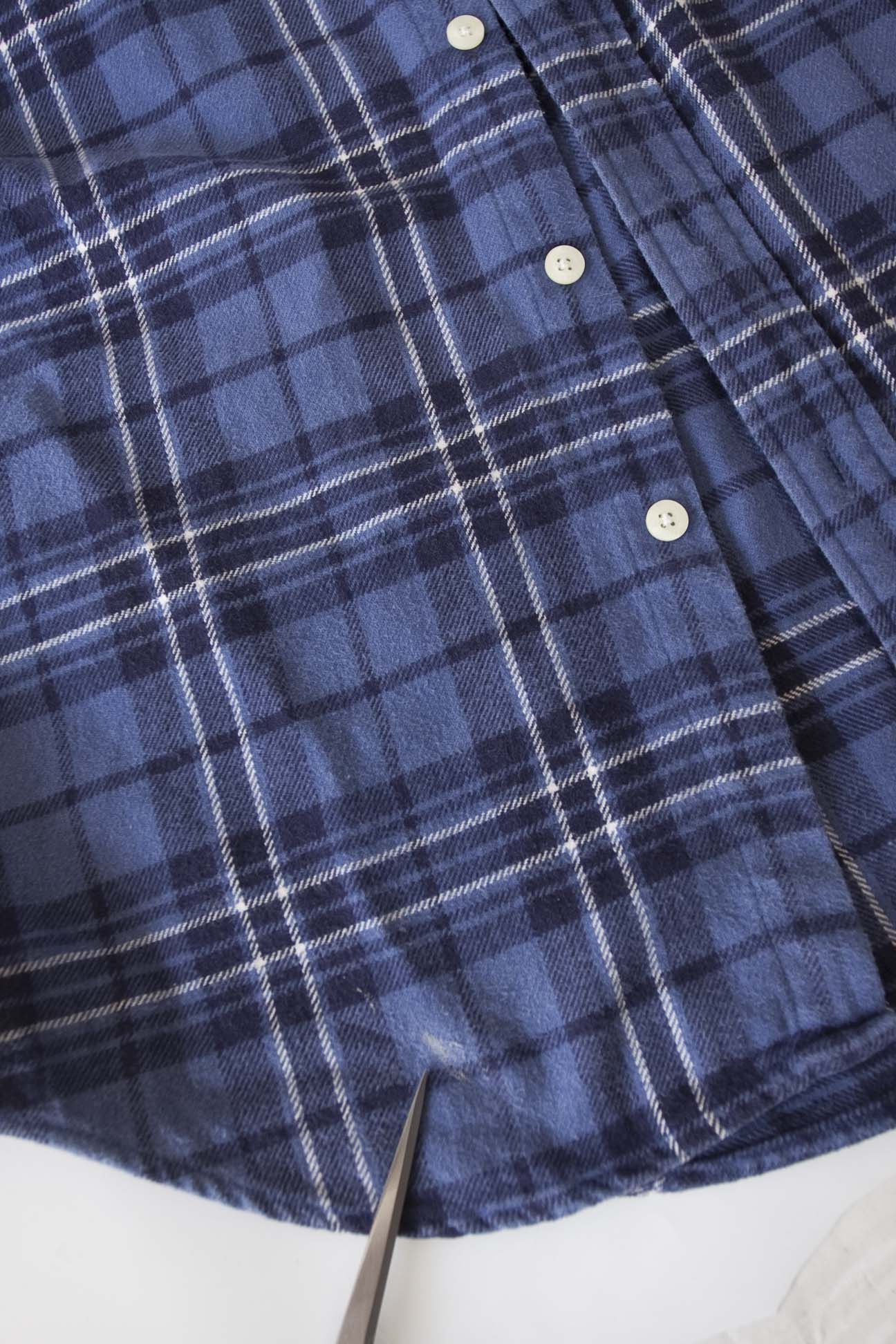 Polo Ralph Lauren × Vintage Polo Jeans Co. Ralph Lauren Heavy Shirt Flannel Size M Blue Size US M / EU 48-50 / 2 - 5 Thumbnail