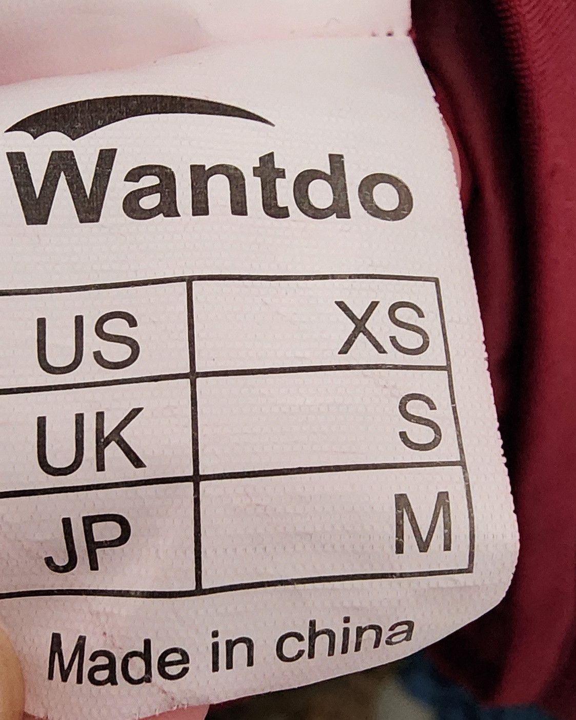 Other Wantdo Packable Ultra Light Weight Down Jacket Wine Red XS Size XS / US 0-2 / IT 36-38 - 5 Thumbnail