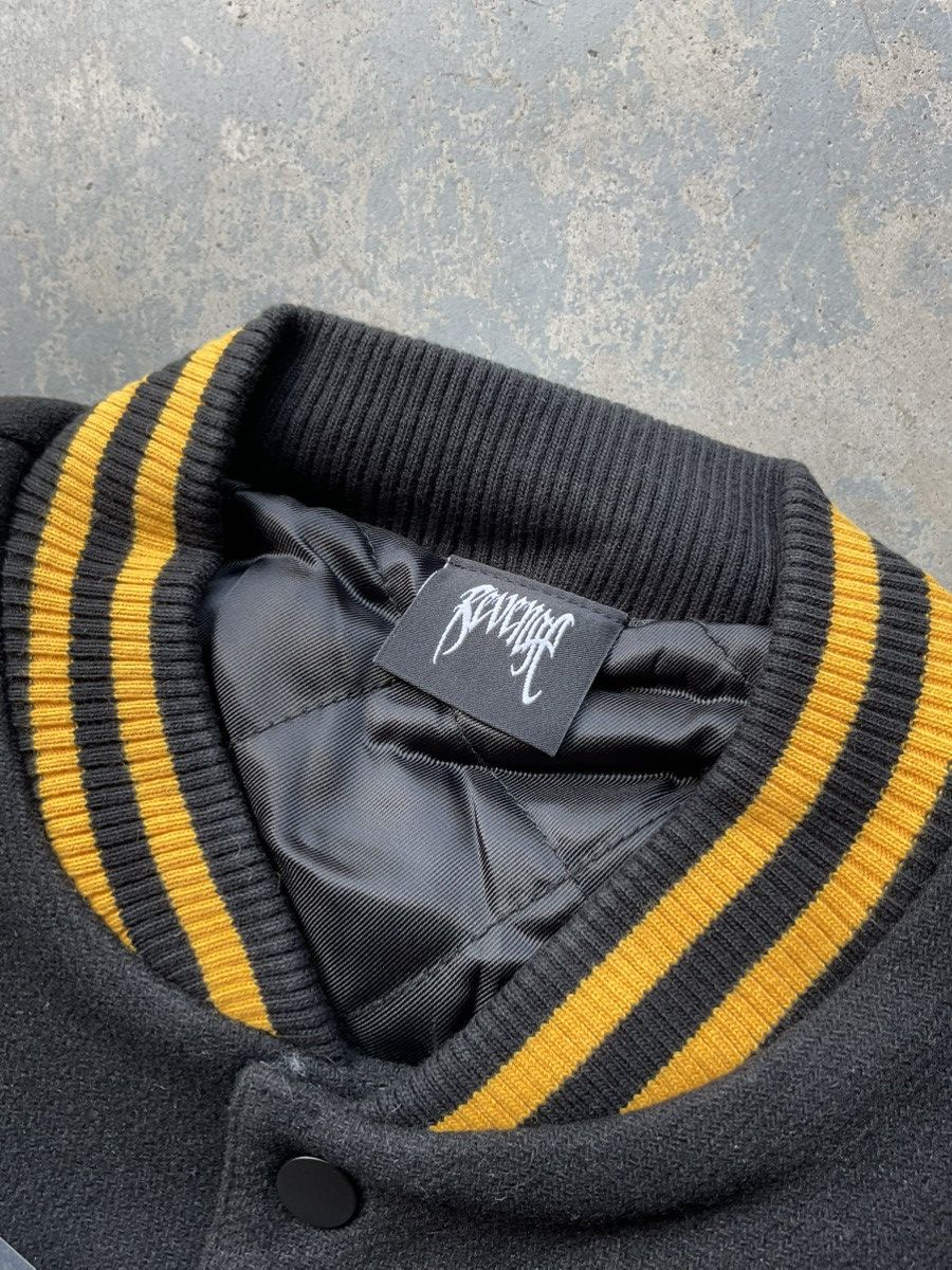 Revenge Revenge Rottweiler Varsity Jacket Black/Yellow Size US M / EU 48-50 / 2 - 7 Thumbnail