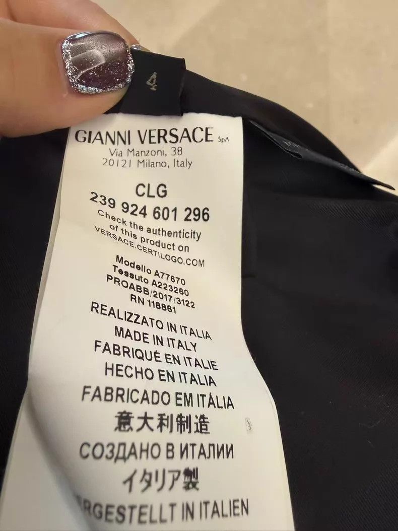 Versace Versace Cotton jacket Size US XS / EU 42 / 0 - 6 Thumbnail