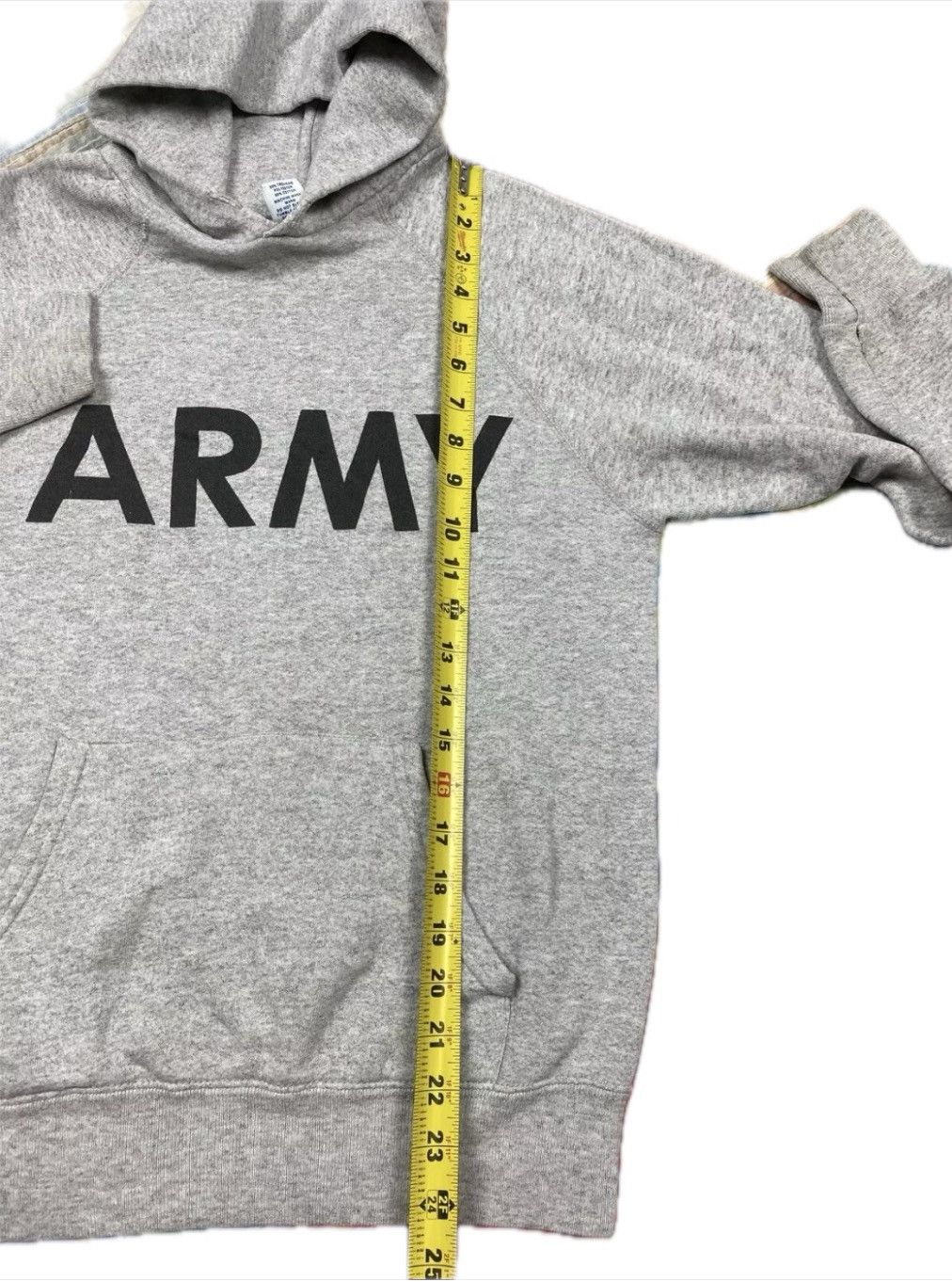 Vintage Vintage 80s Army Hoodie🪖 Size US M / EU 48-50 / 2 - 6 Thumbnail