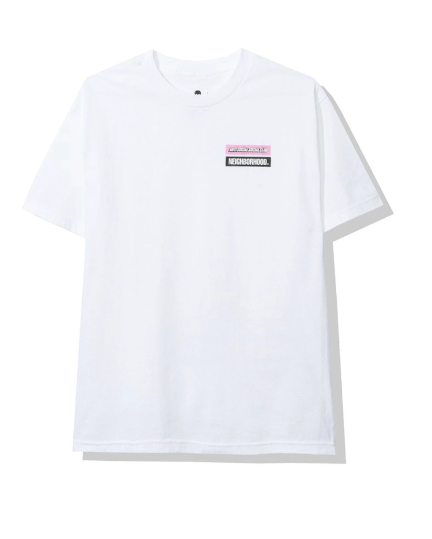 Anti Social Social Club × Neighborhood DS ASSC x NHBD BOX Logo Stuck on You Black Tee FTP BAPE KITH Size US XL / EU 56 / 4 - 4 Thumbnail