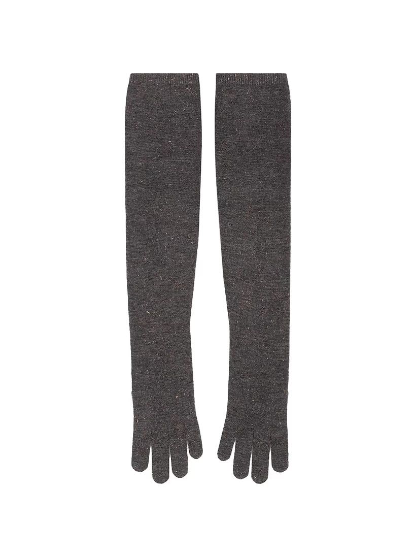 Brunello Cucinelli o1y0725 Size : S / Gloves in Gray Size ONE SIZE - 1 Thumbnail