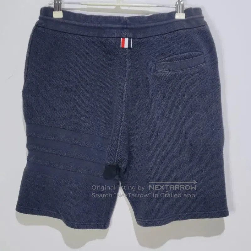 Thom Browne Navy Cotton Casual Shorts for Women .